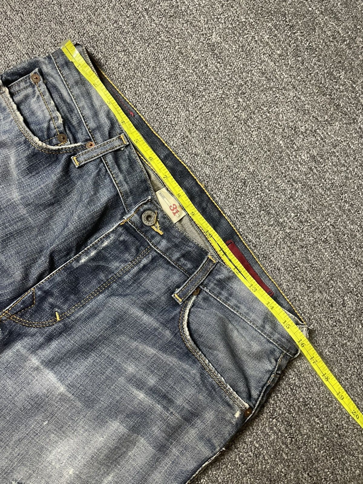 Banana Republic × Vintage Banana Republic Regular Fit Ripped Jeans (112) Size US 31 - 5 Thumbnail