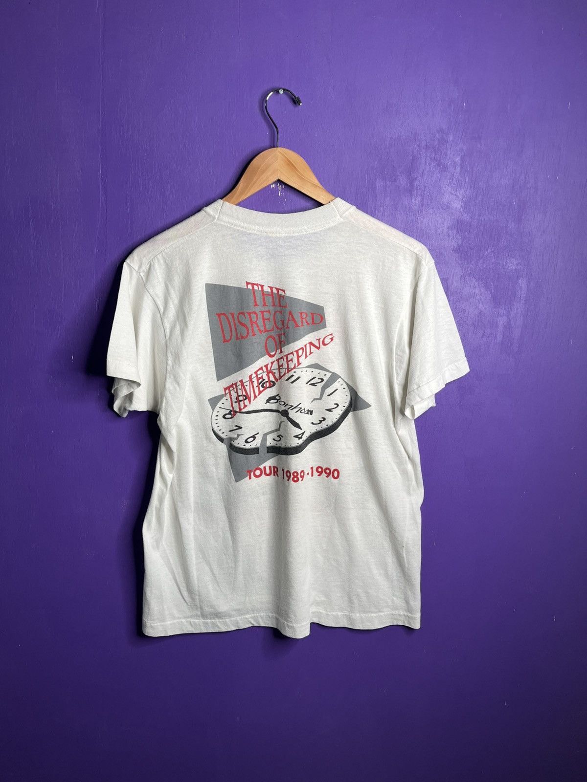 Band Tees × Vintage Vintage 1989/90 Bonham disregard of timekeeping tour tee Size US M / EU 48-50 / 2 - 2 Thumbnail
