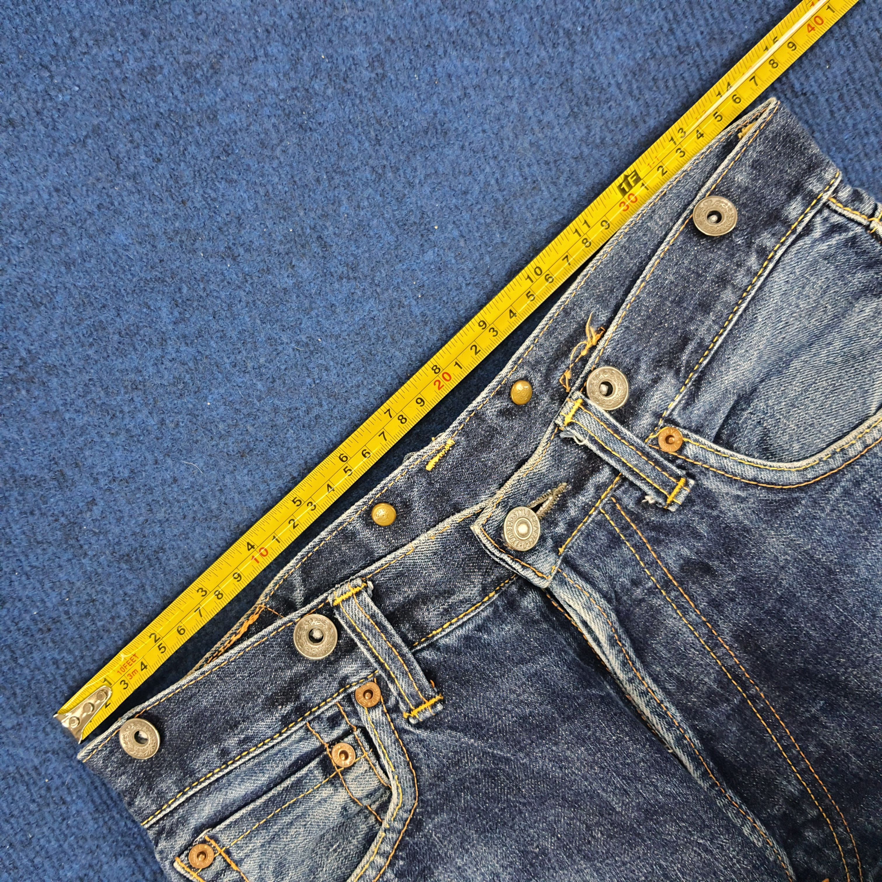 Evisu × Japanese Brand × Vintage Vintage Evisu Japanese Brand Custom Denim Jeans Size US 28 / EU 44 - 11 Thumbnail