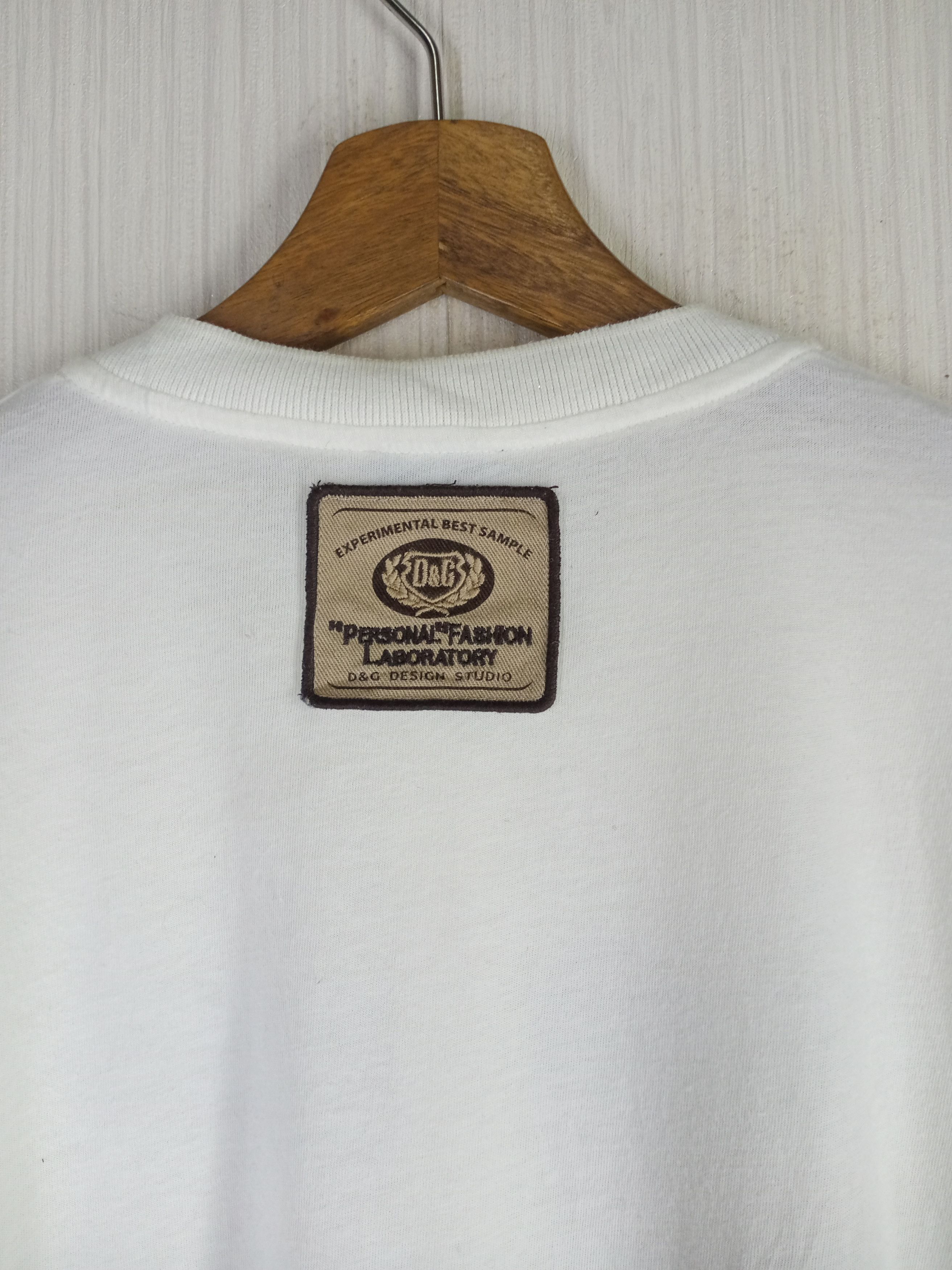 Dolce & Gabbana RARE DOLCE & GABBANA HALF BUTTON LONG SLEEVE TSHIRT Size US L / EU 52-54 / 3 - 11 Thumbnail