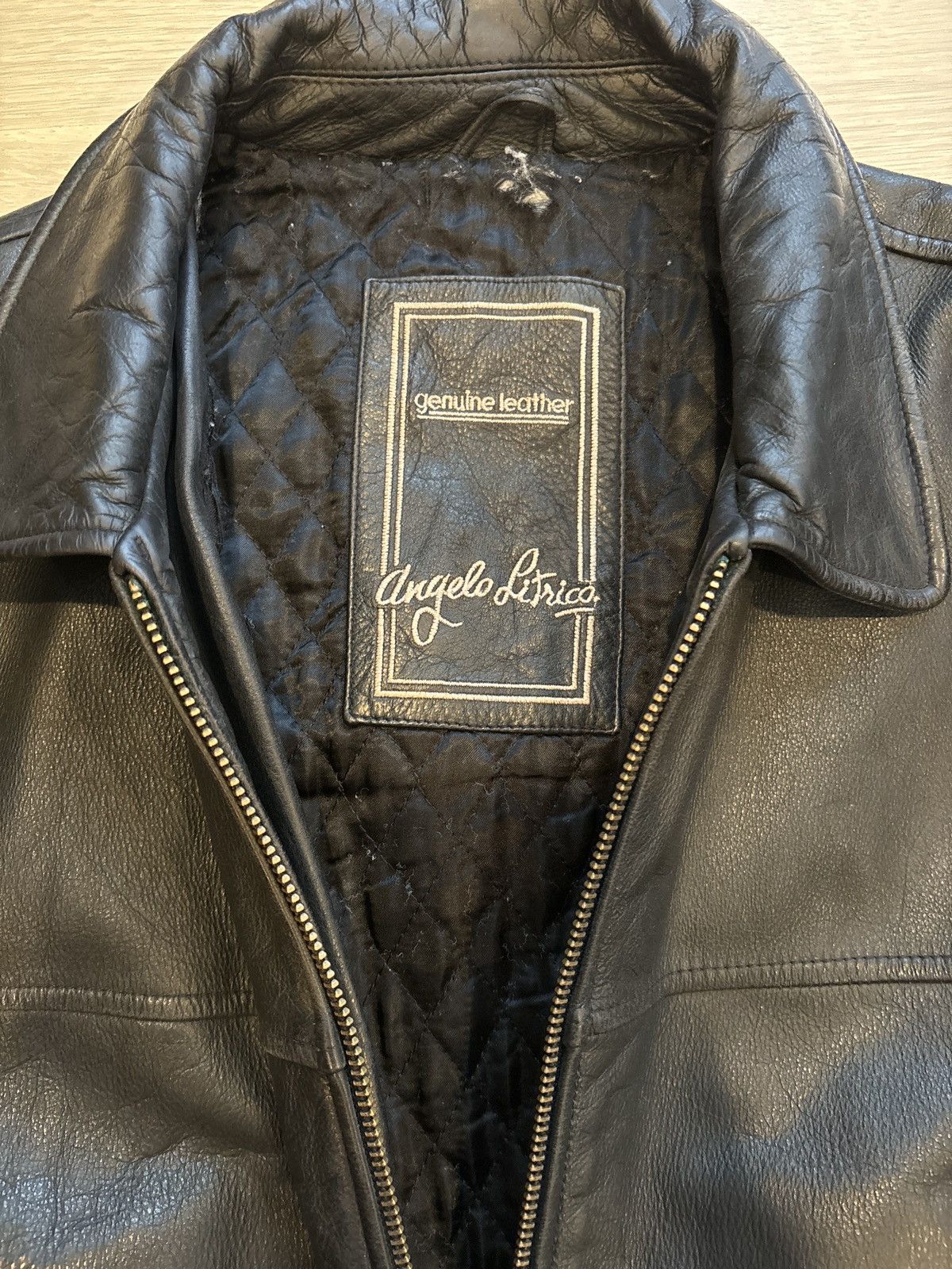 Angelo Litrico Angelo Litrico Genuine Leather overcoat Size US L / EU 52-54 / 3 - 7 Thumbnail