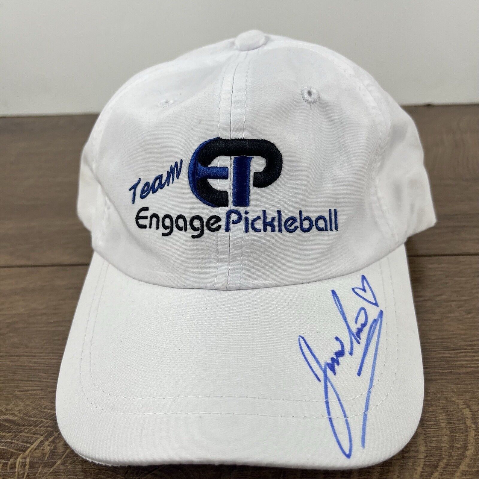 Other Engage Pickleball Hat Team Enage Hat White Adjustable Hat Wh Size ONE SIZE - 7 Thumbnail