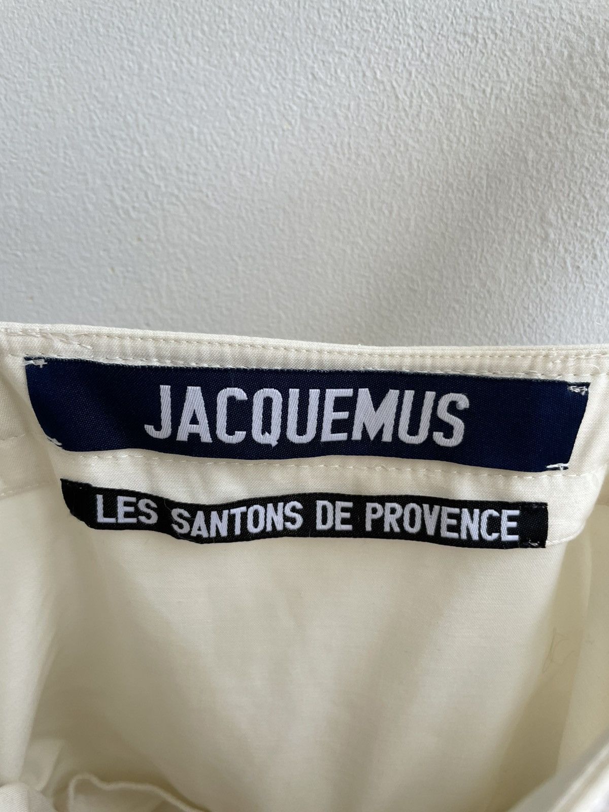 Jacquemus Jacquemus Les Santons De Province SS17 Runway Cream Dress Size XS / US 0-2 / IT 36-38 - 8 Thumbnail