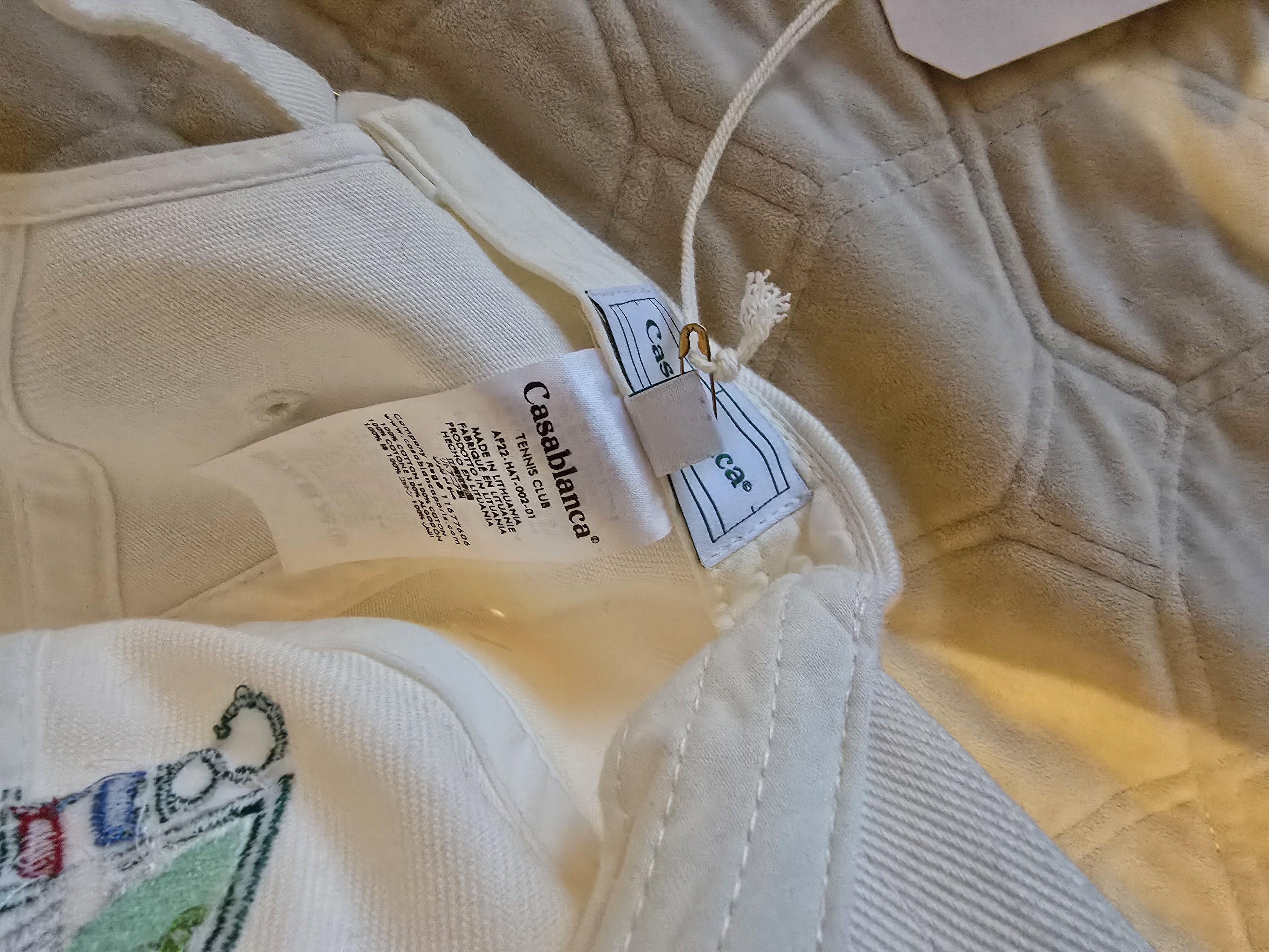Casablanca Casablanca Tennis Club Hat NWT Size ONE SIZE - 2 Thumbnail