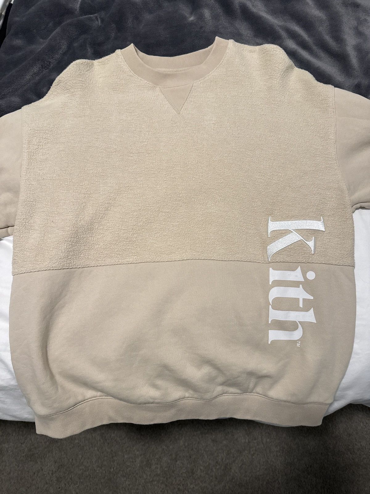 Kith Kith Reverse Panelled Crewneck - Sediment Size US M / EU 48-50 / 2 - 1 Thumbnail