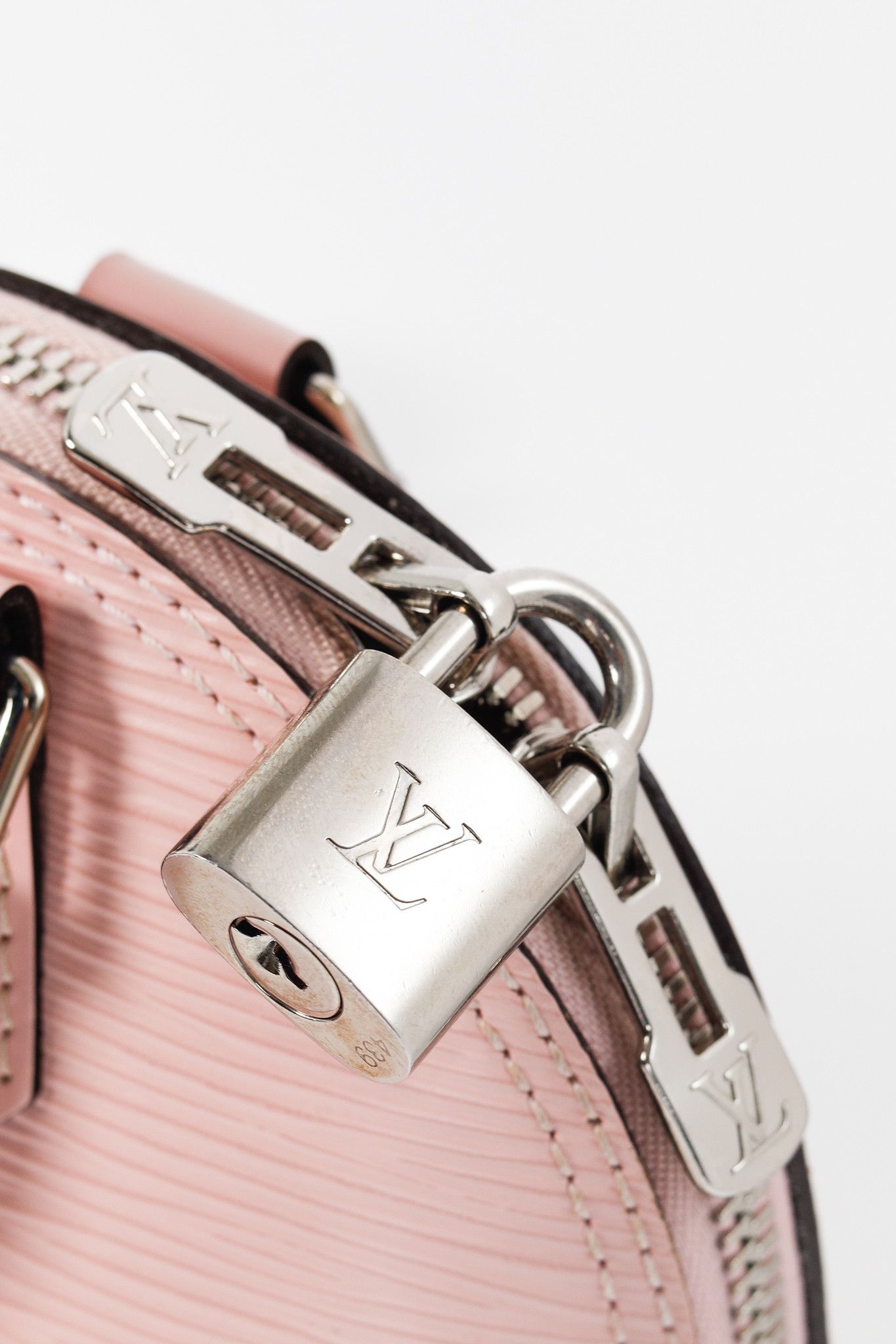 Louis Vuitton Louis Vuitton Alma BB Rose Ballerine Epi Leather Tote Bag Size ONE SIZE - 10 Thumbnail