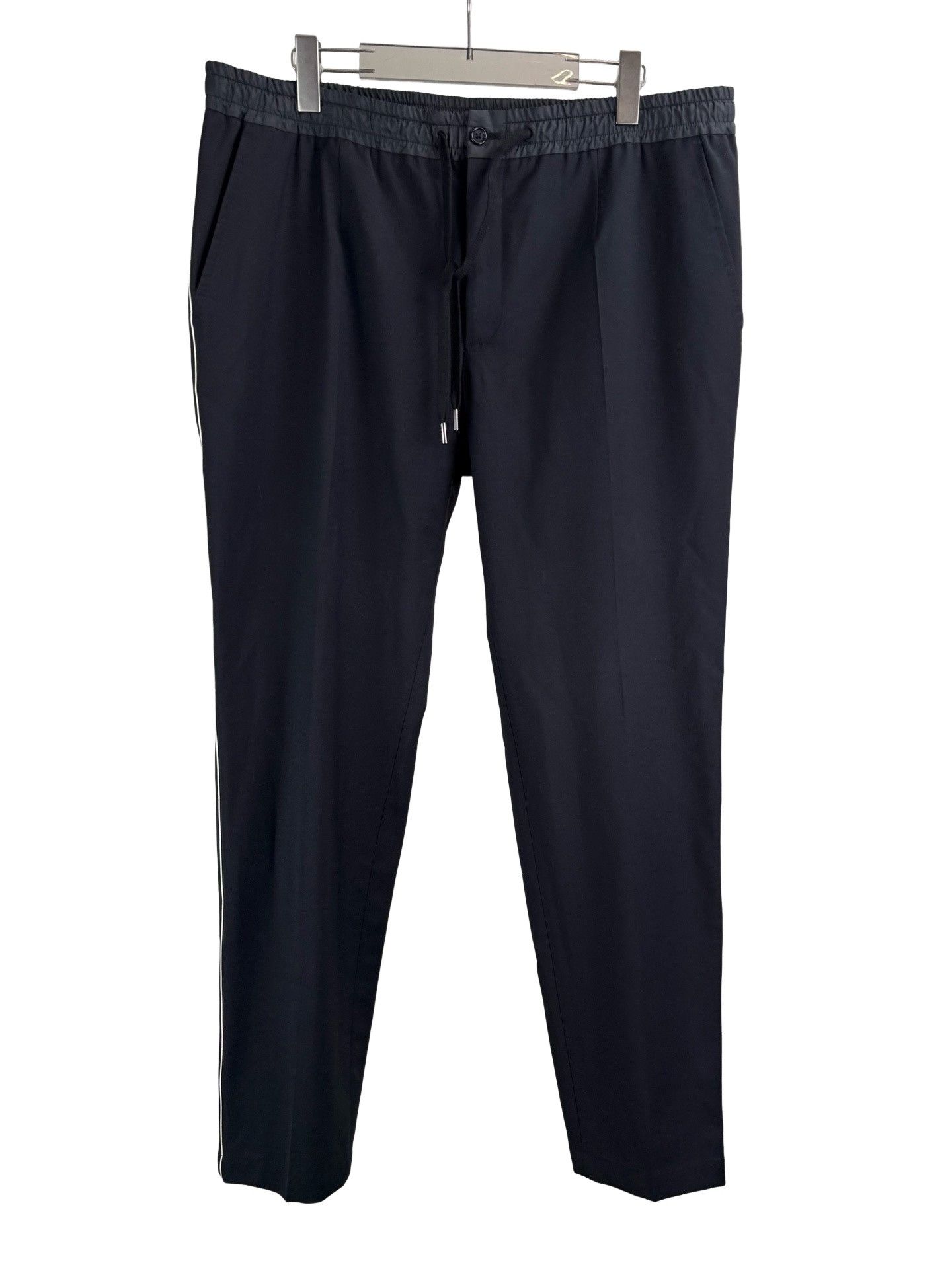 Dolce & Gabbana Dolce & Gabbana Wool Blend Drawstring Trousers 56 Size US 40 / EU 56 - 1 Thumbnail