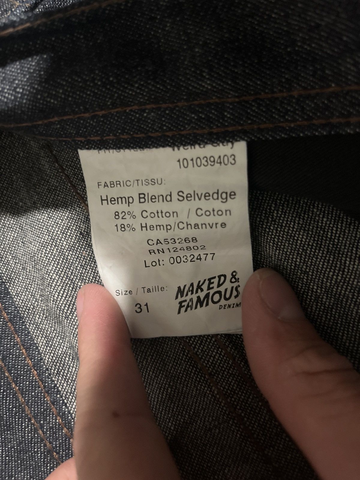 Naked & Famous Naked and Famous Size US 31 - 5 Thumbnail