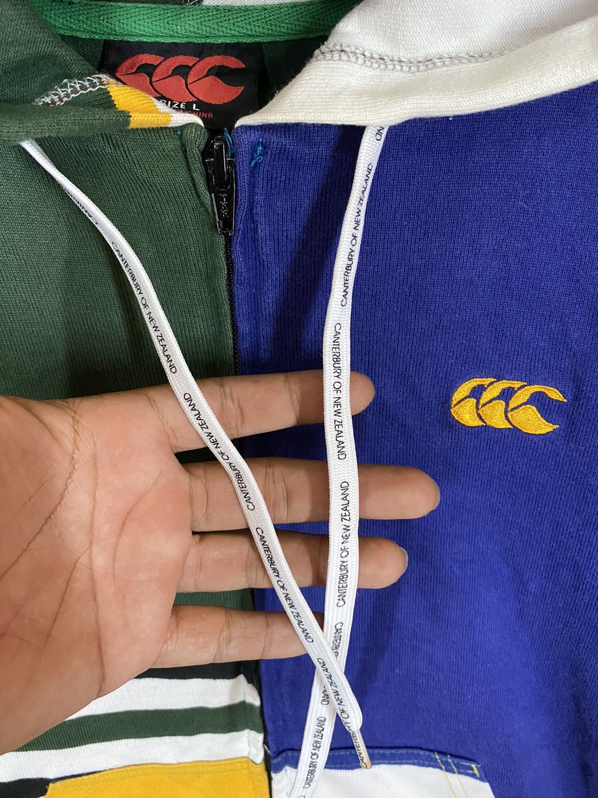 Canterbury of New Zealand ‼️RARELY CANTERBURY MULTICOLOUR HOODIE ‼️ Size US L / EU 52-54 / 3 - 10 Thumbnail