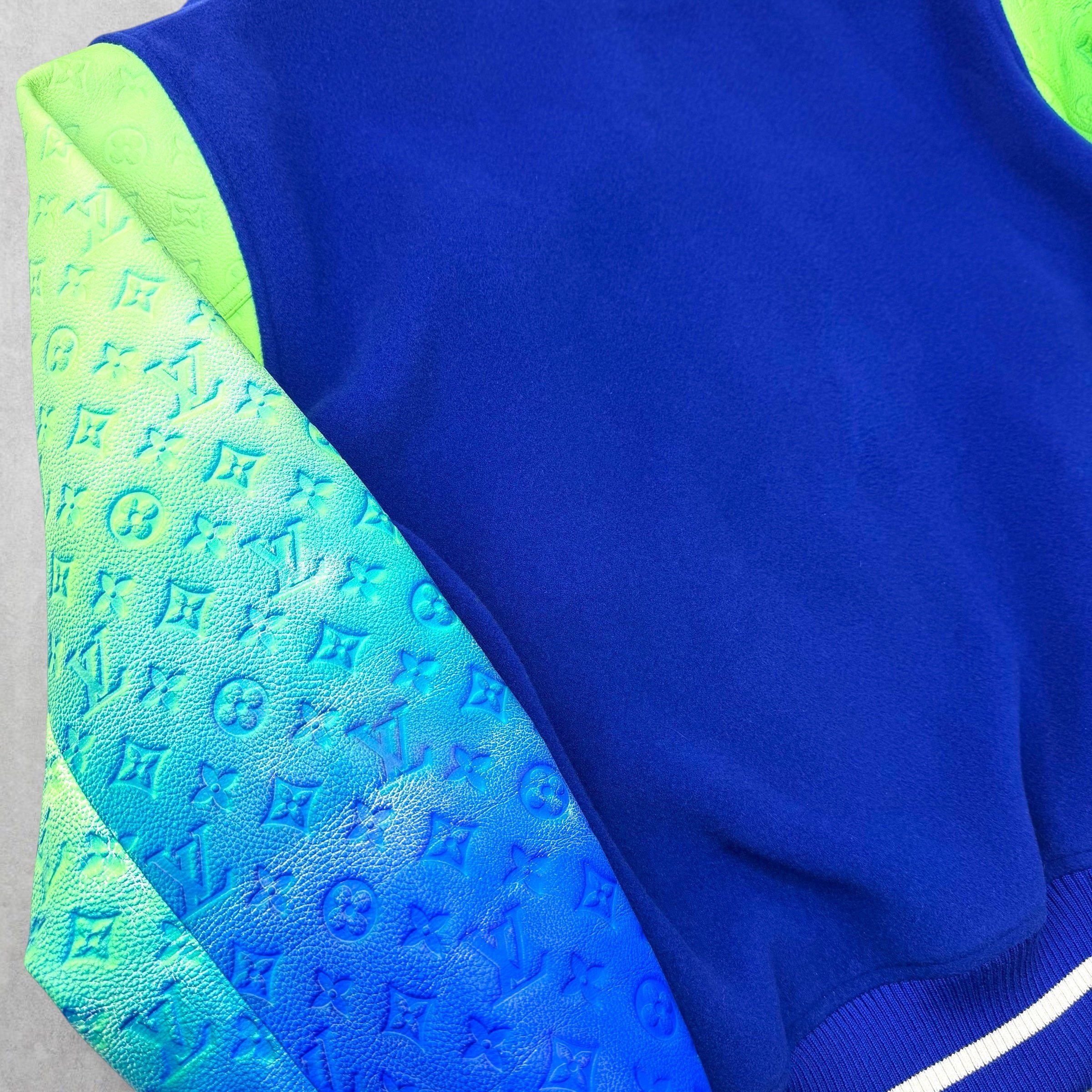 Louis Vuitton Louis Vuitton Mix Gradient Leather Bomber 54 (XL) Size US XL / EU 56 / 4 - 6 Thumbnail