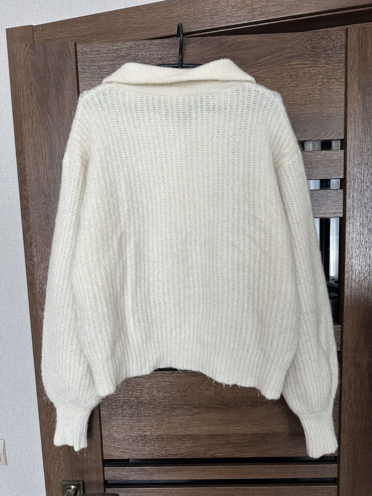 Sezane Le Maille Sezane Knit Wool Mohair Sweater Pullover Size XL / US 12-14 / IT 48-50 - 5 Thumbnail