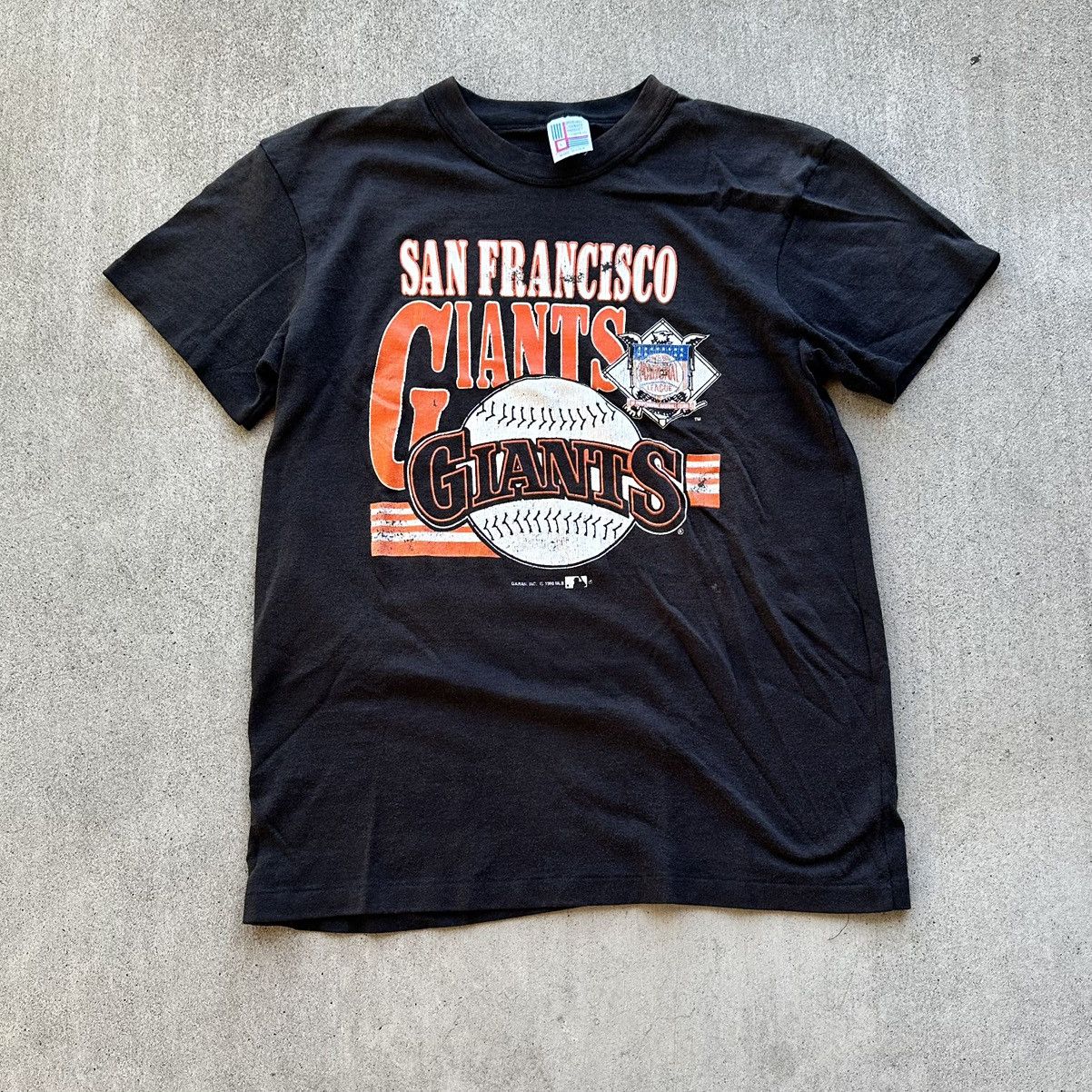 MLB Vintage San Fransisco Giants T Shirt Single Stitch 1990 MLB Size US S / EU 44-46 / 1 - 1 Thumbnail