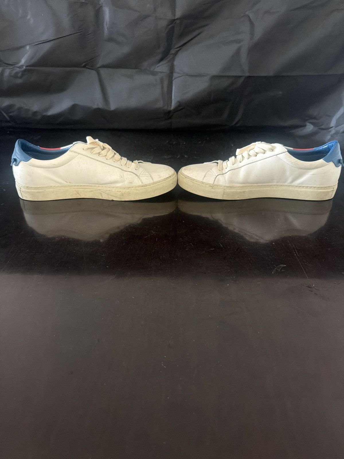 Givenchy Givenchy White Motocross Urban Street Sneakers Size US 10.5 / EU 43-44 - 2 Thumbnail