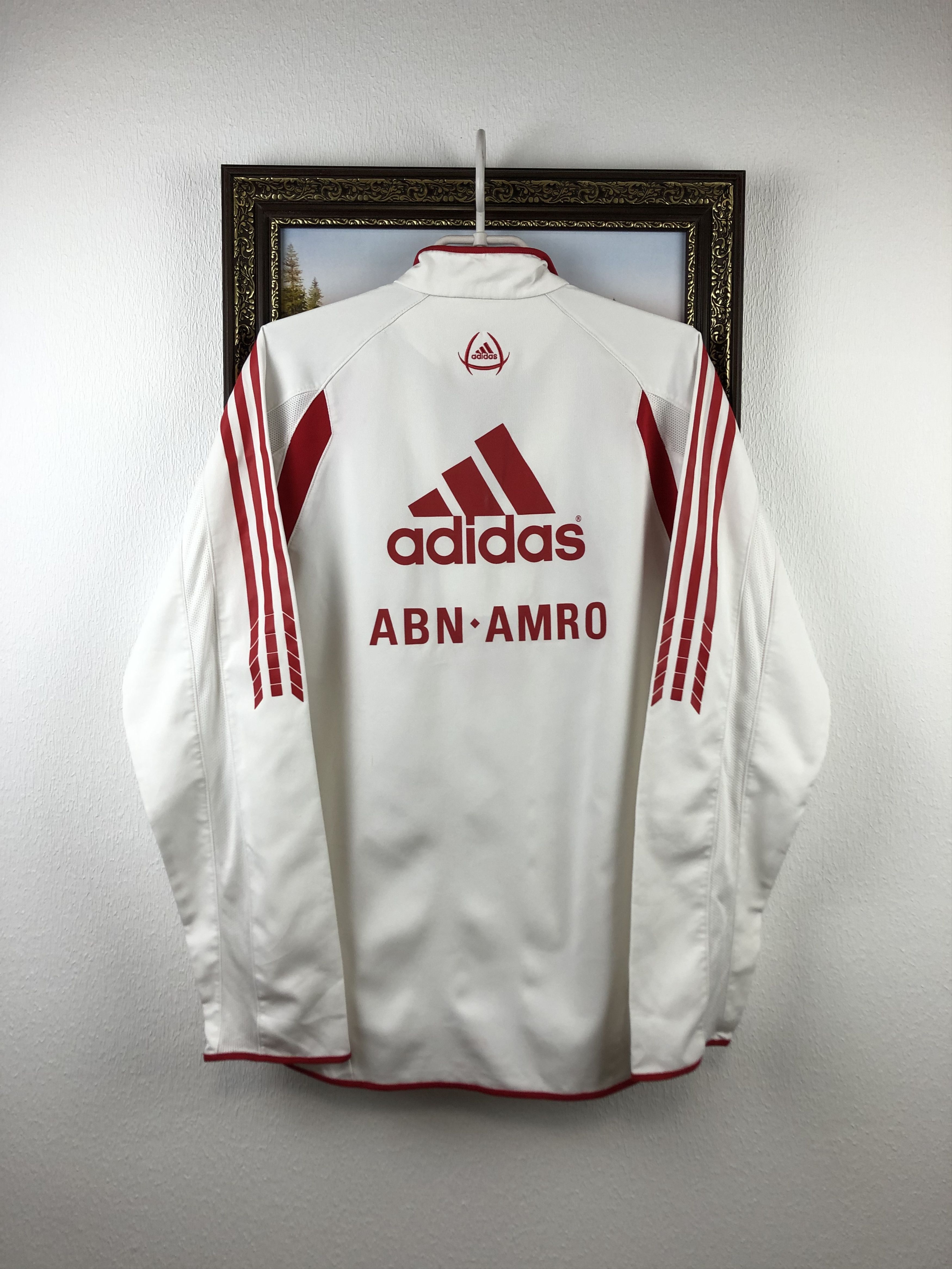Adidas Vintage Ajax Suit Tracksuit Pants Jacket Track Soccer Size US M / EU 48-50 / 2 - 12 Thumbnail