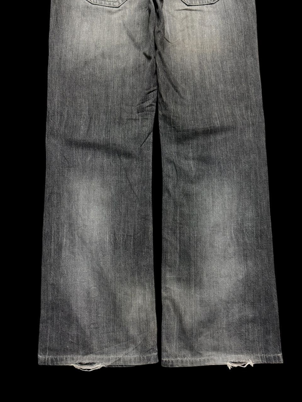 Jun Takahashi 💥Flare💥90’s Style Uniqlo Regular Fit Bootcut Sand Wash Size US 33 - 19 Thumbnail