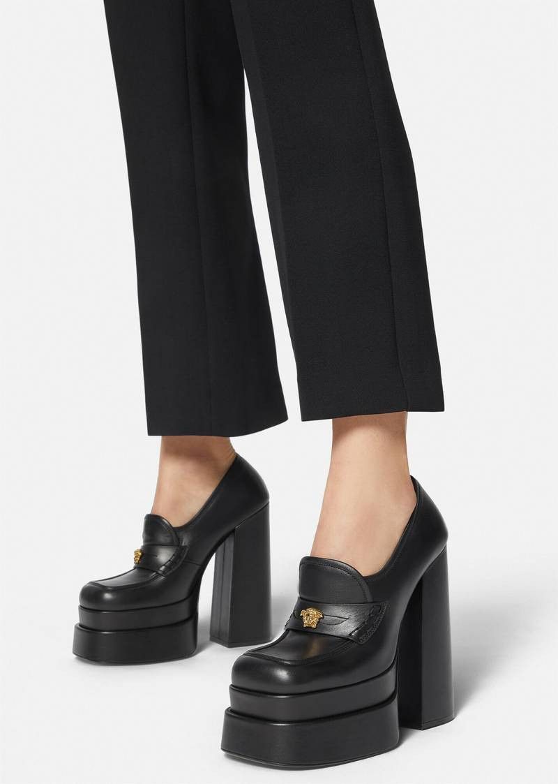Versace o1y0226 Loafers in Black Size US 9 / IT 39 - 5 Thumbnail