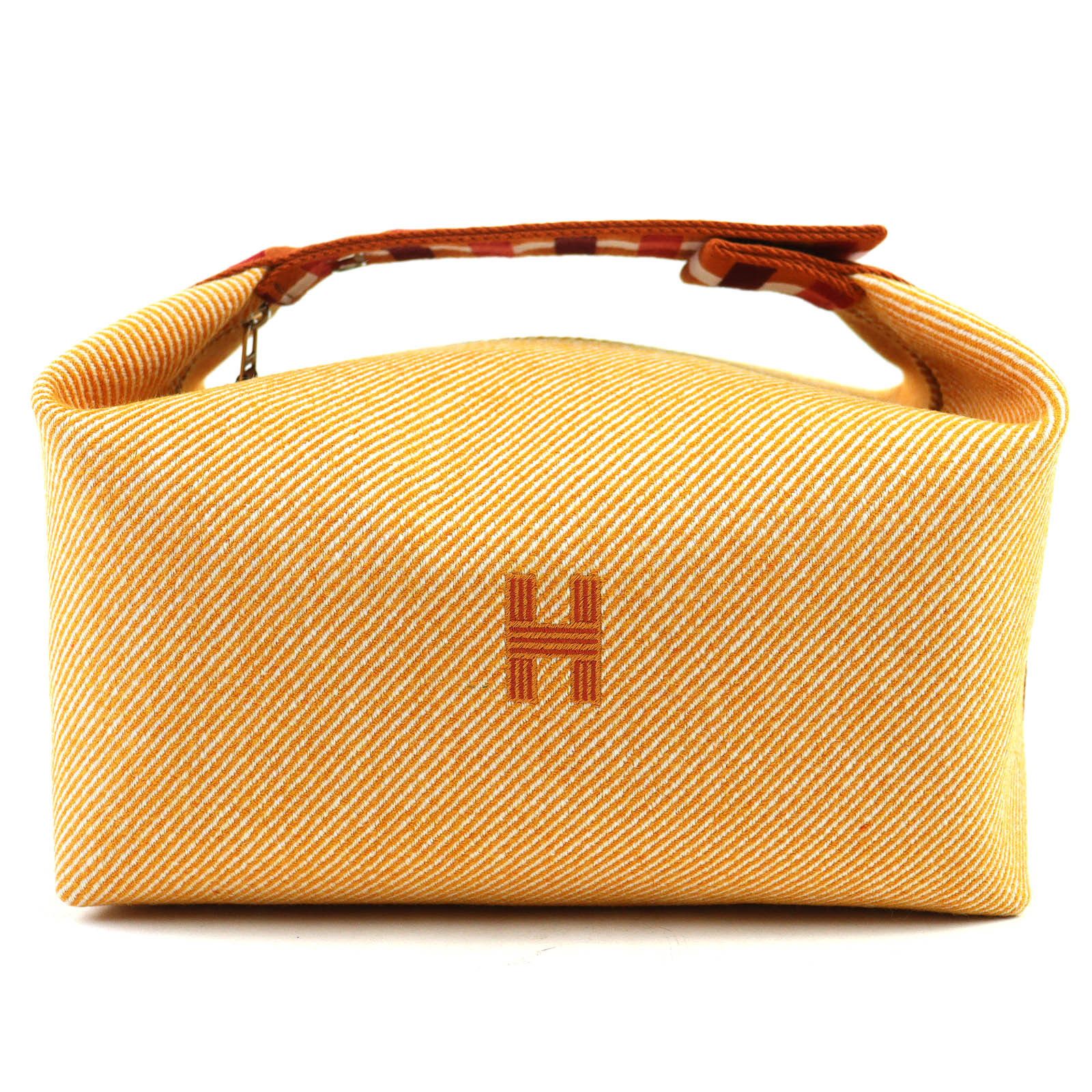 Hermes Hermes Hermès BRIDE-A-GM Canvas Handbag Cotton Vanity Bag DUTY FREE for USA Size ONE SIZE - 1 Thumbnail