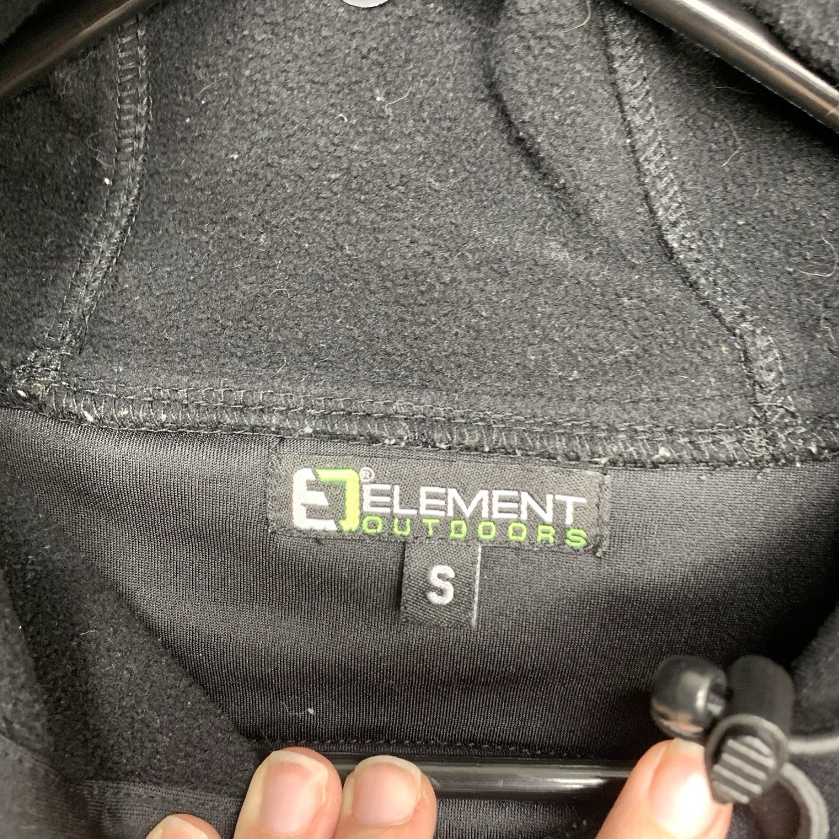 Element Element Outdoors Hoodie Mens Small Black Microfiber Pullover Casual Hiking Hunting Size US S / EU 44-46 / 1 - 6 Thumbnail