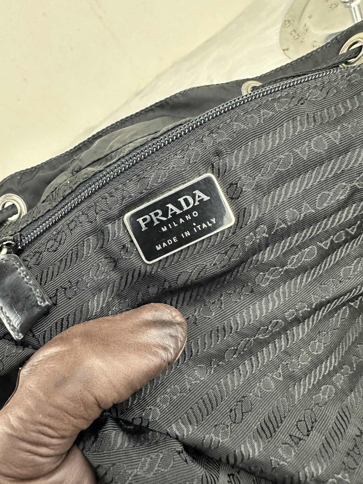 Prada Prada Nylon Vintage Backpack Size ONE SIZE - 13 Thumbnail