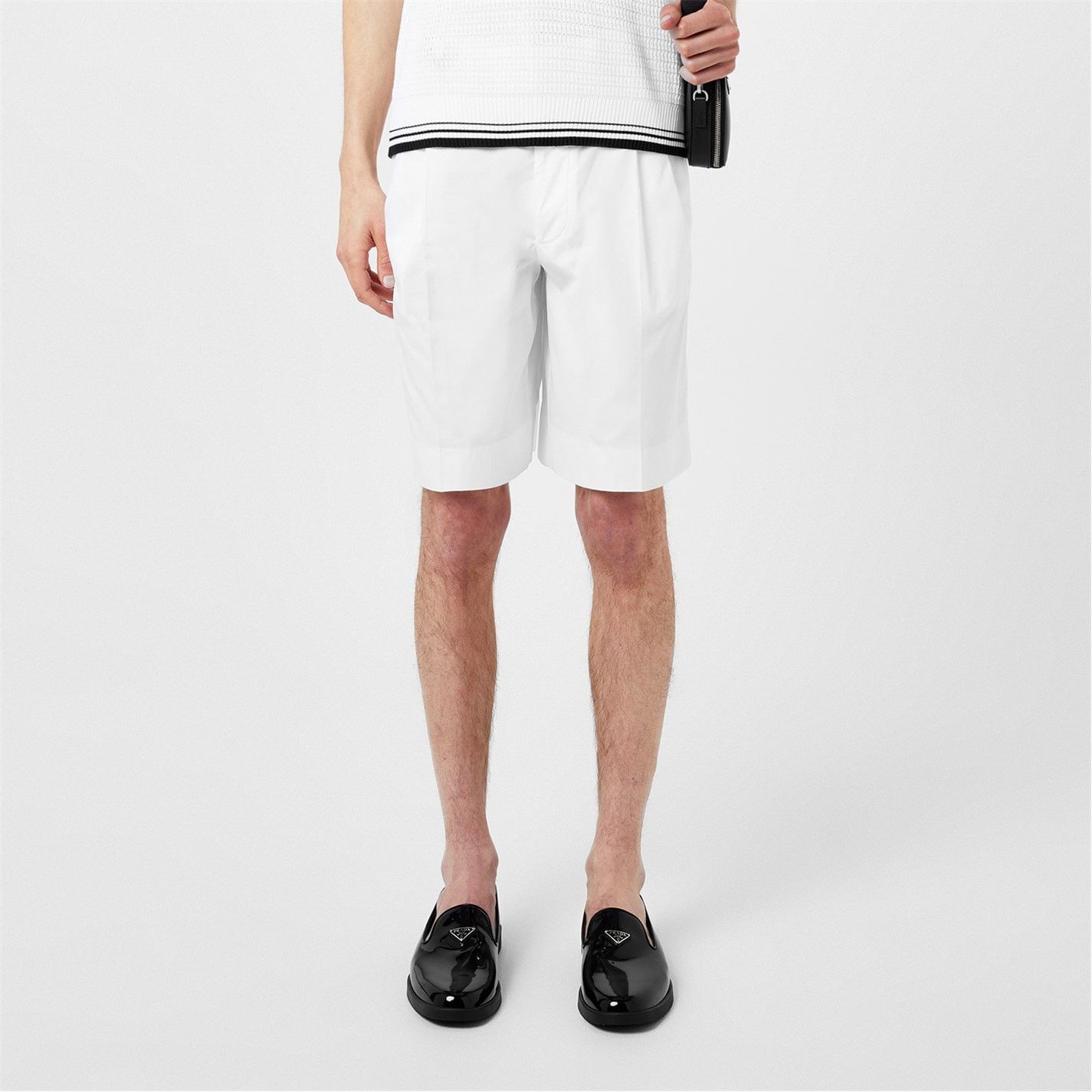 Prada PRADA Poplin Bermuda Shorts - XL Size US 36 / EU 52 - 2 Thumbnail