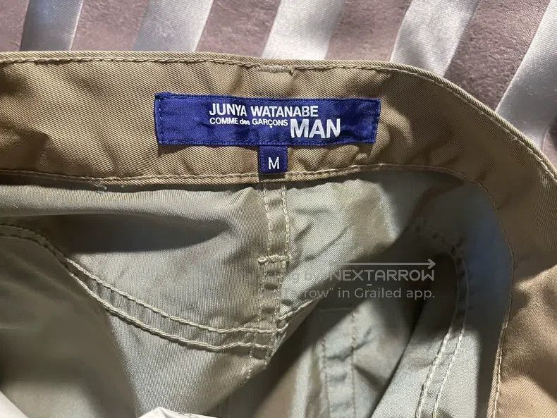 Junya Watanabe Junya Watanabe size M Embroidered khaki pants Size US 27 - 8 Thumbnail