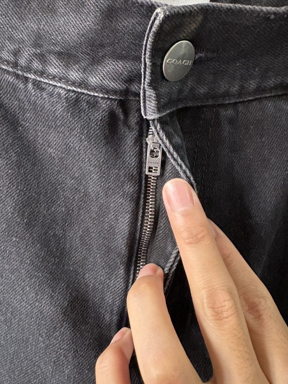 Coach Coach Black Jeans Carpenter Pants Size US 32 / EU 48 - 6 Thumbnail