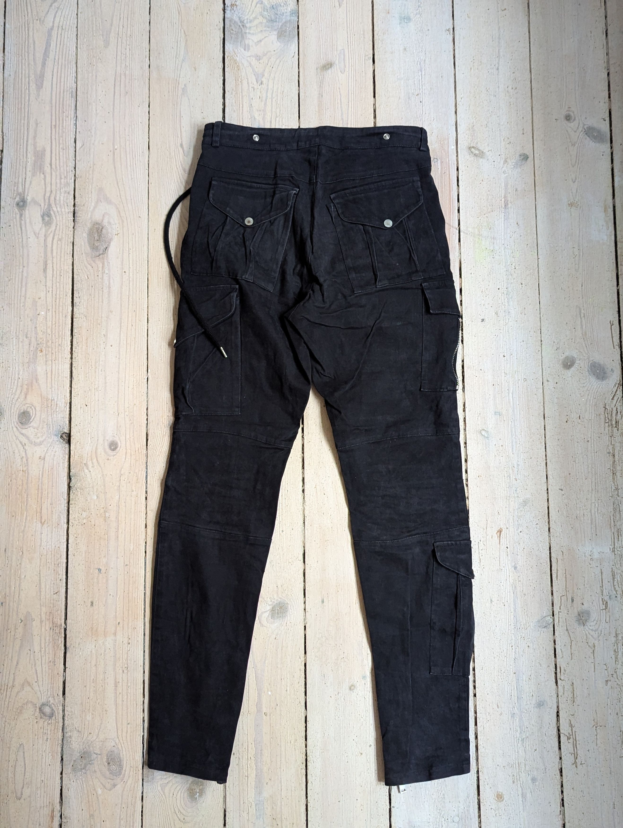 Asger Juel Larsen Asger Juel Larsen Black Camo Trousers Size US 30 / EU 46 - 2 Thumbnail