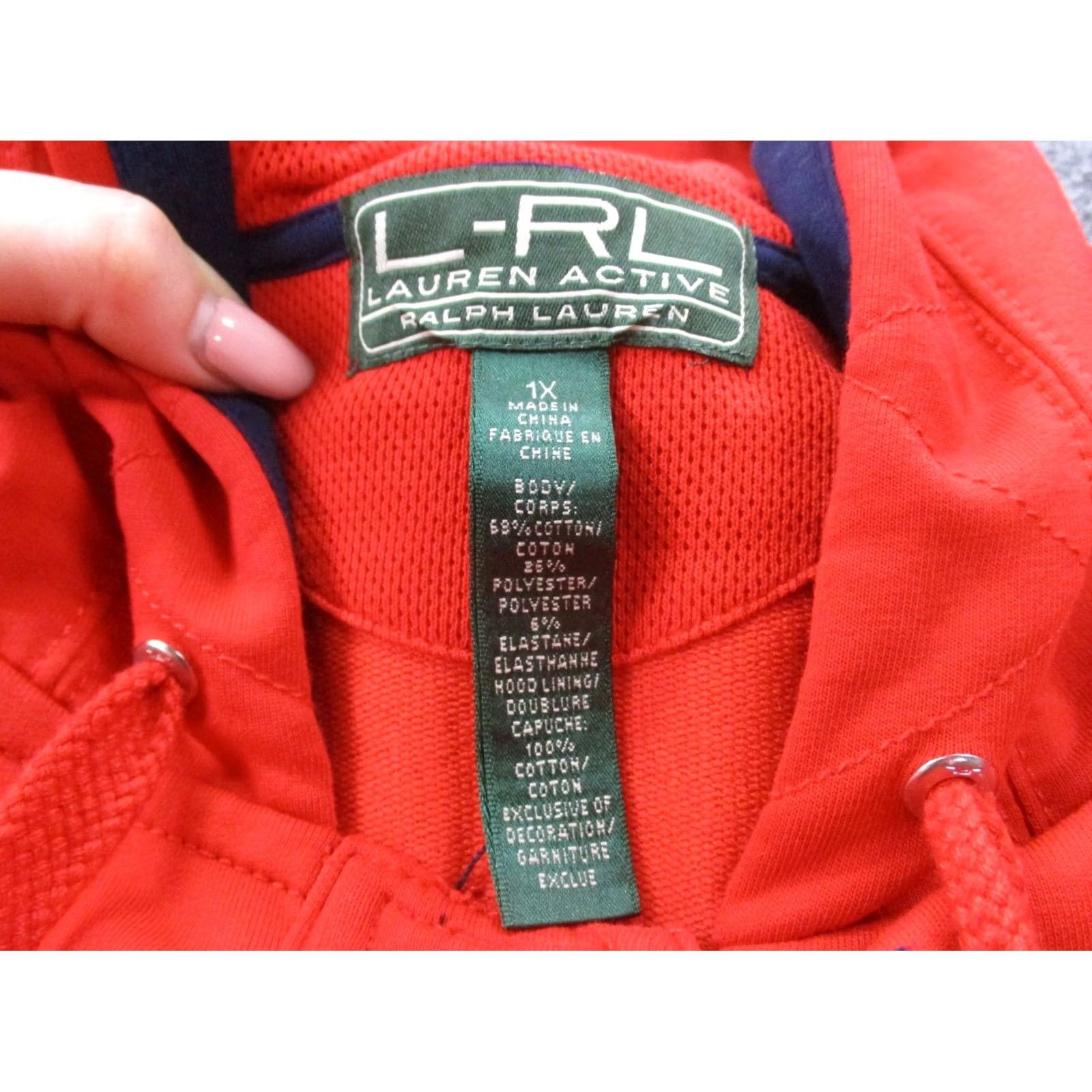 Ralph Lauren Ralph Lauren Jacket Womens 1X Red Outdoors Cardigan Active Sweater Golf Hiking Size XL / US 12-14 / IT 48-50 - 7 Thumbnail