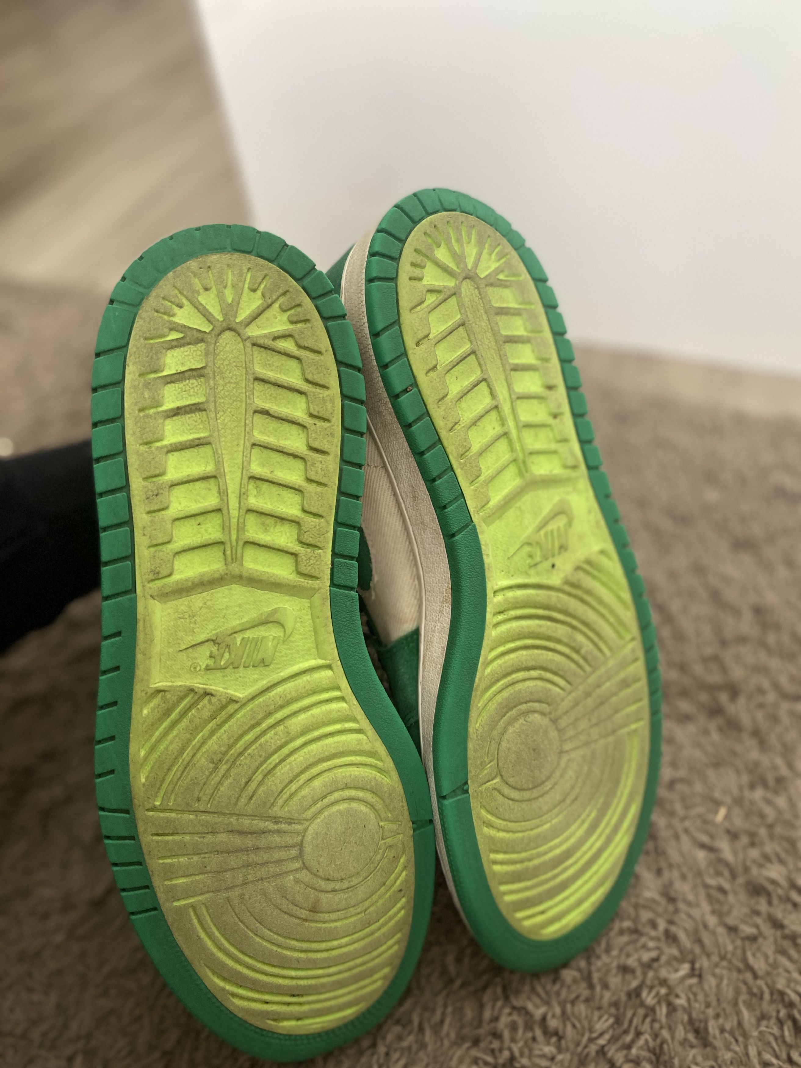 Jordan Brand × Nike Jordan 1 High Zoom Air CMFT Stadium Green shoes Size US 11 / EU 44 - 6 Thumbnail