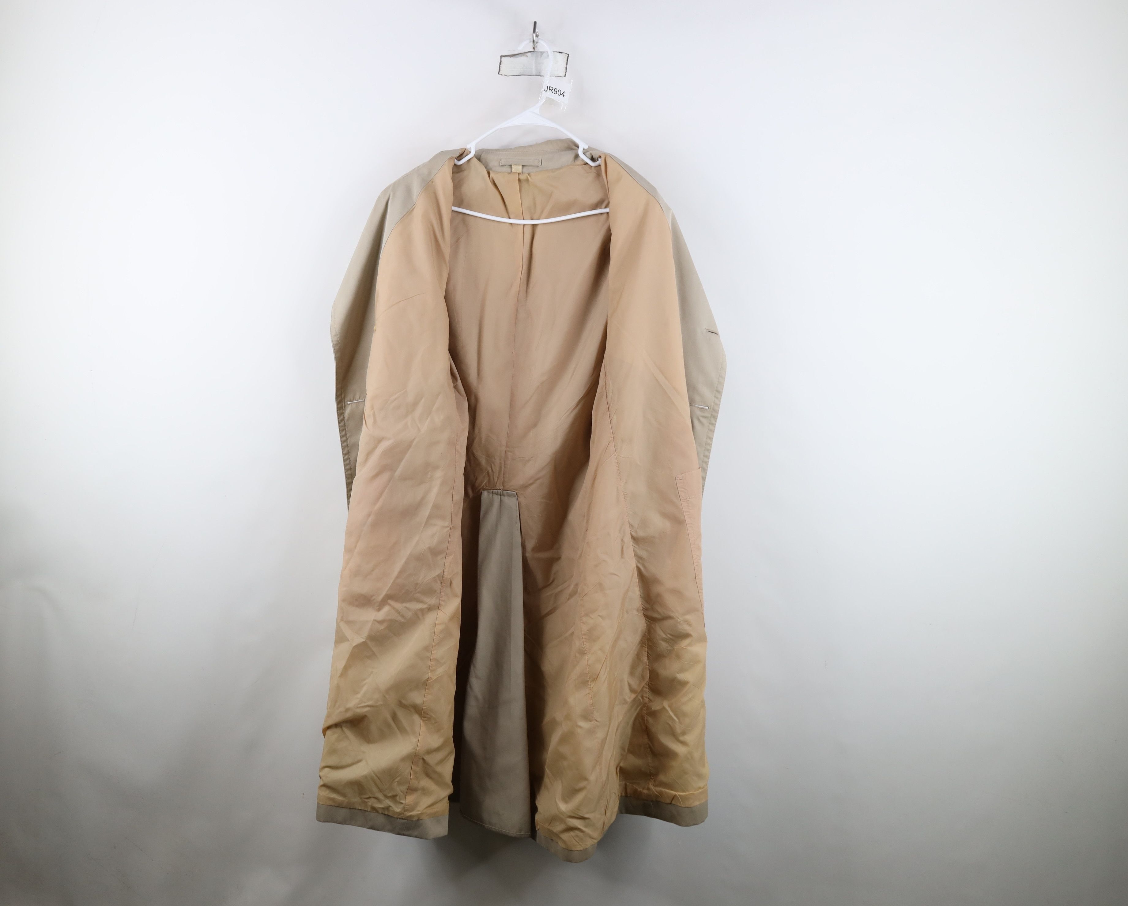 Vintage Vintage 80s 90s Streetwear Breasted Trench Coat Jacket Size US L / EU 52-54 / 3 - 10 Thumbnail
