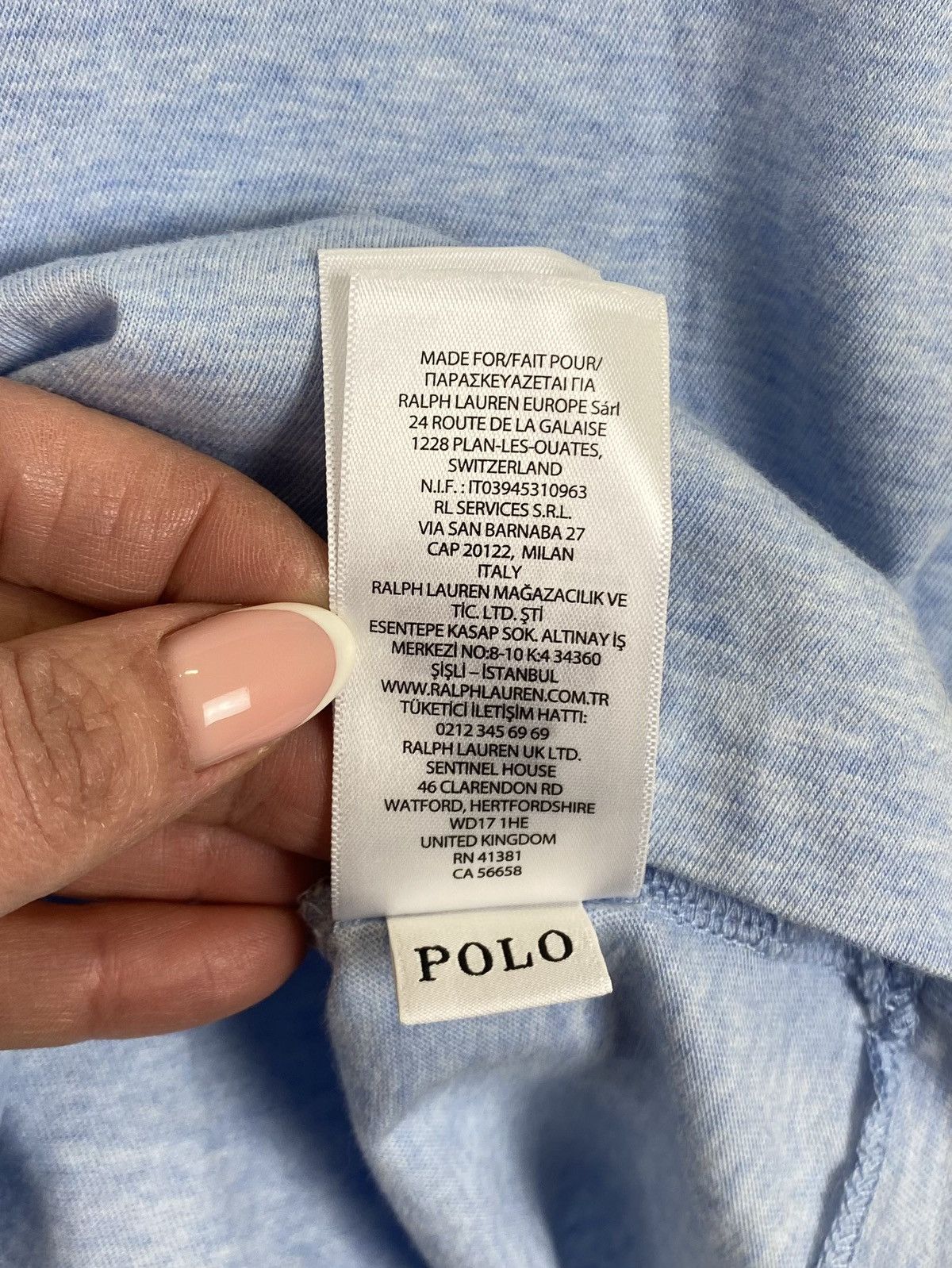 Polo Ralph Lauren NWT Polo Ralph Lauren Classic Fit Blue T-Shirt Men’s Size M Size US M / EU 48-50 / 2 - 9 Thumbnail