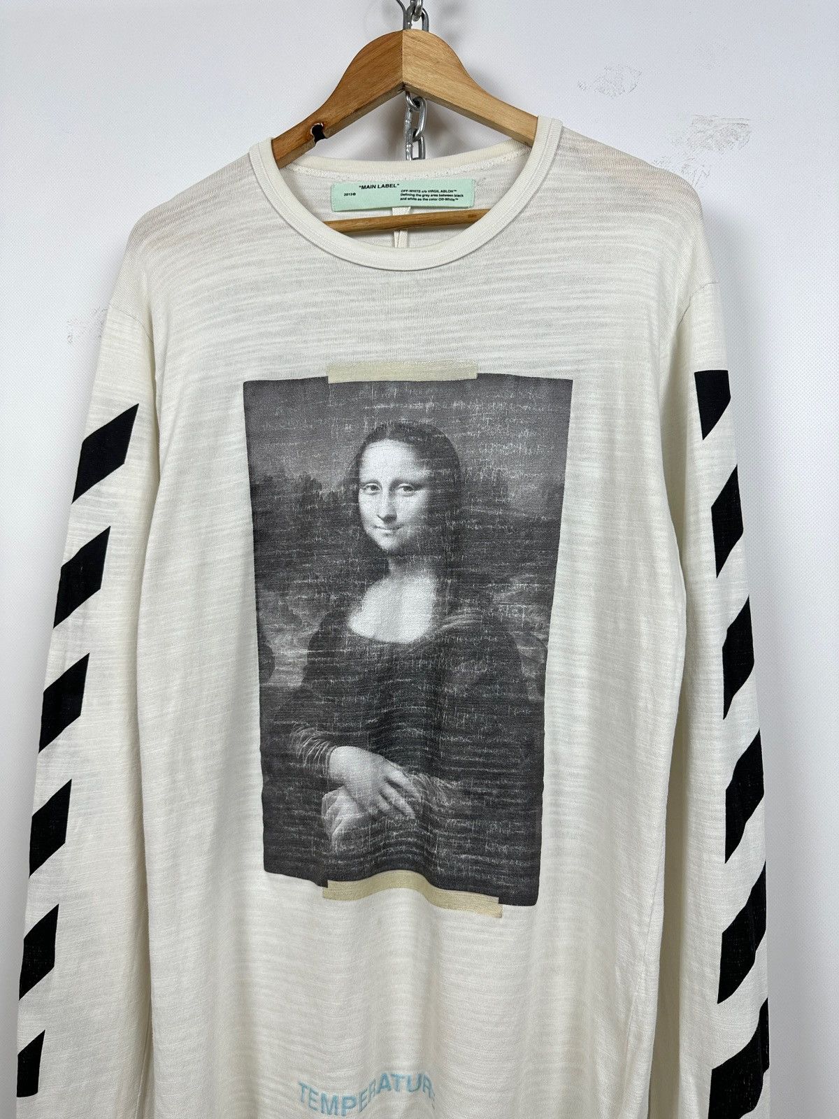 Off-White Off-White Mona Lisa Temperature Long Sleeve Shirt Size US M / EU 48-50 / 2 - 3 Thumbnail