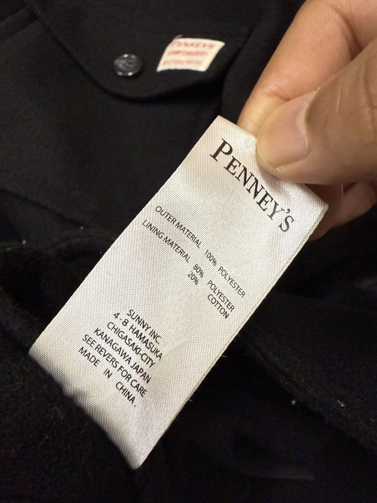 JCPenney Vintage Penney’s Overshirt Button Up Wool Jacket Size US L / EU 52-54 / 3 - 8 Thumbnail