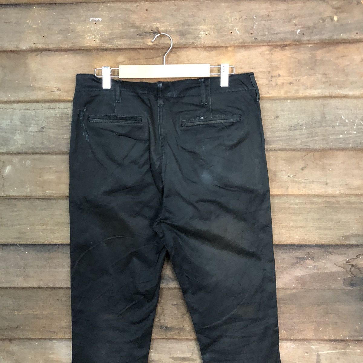 Japanese Brand × Vintage DL Back Number Black Casual Pants #S2796 Size US 29 - 10 Thumbnail