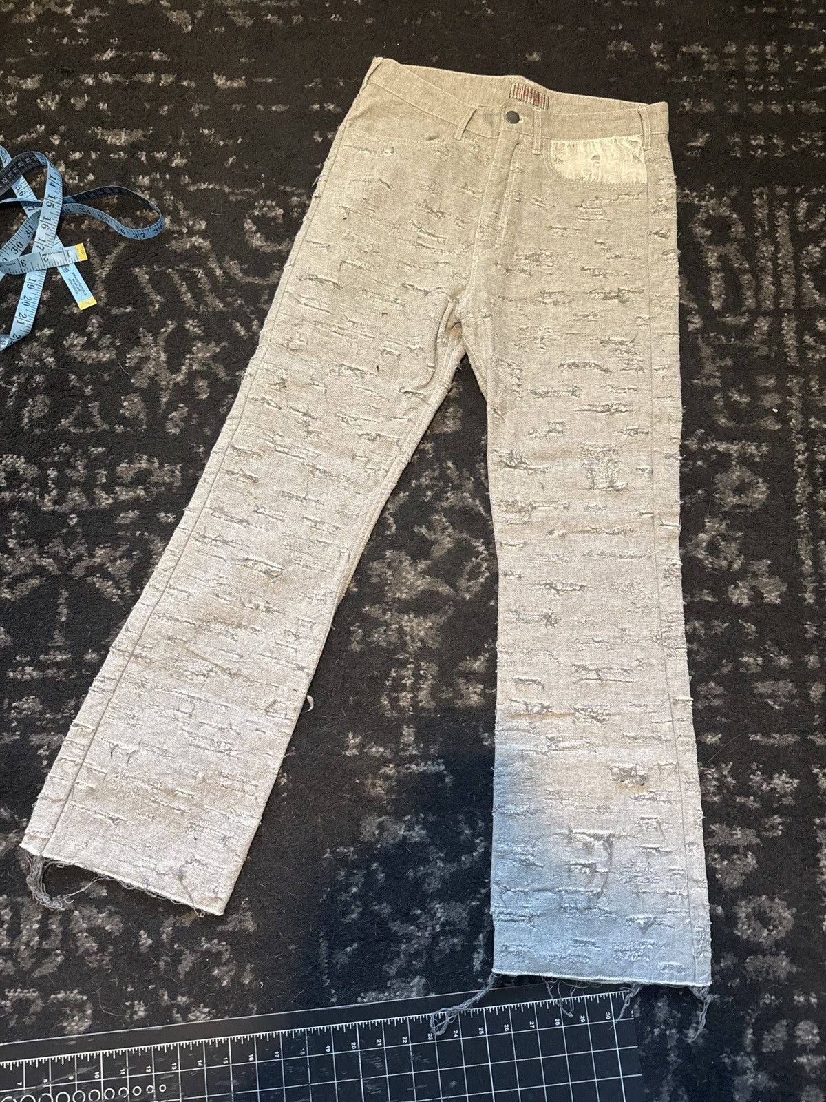Designer Distressed The/Order Denim Size US 30 / EU 46 - 1 Thumbnail