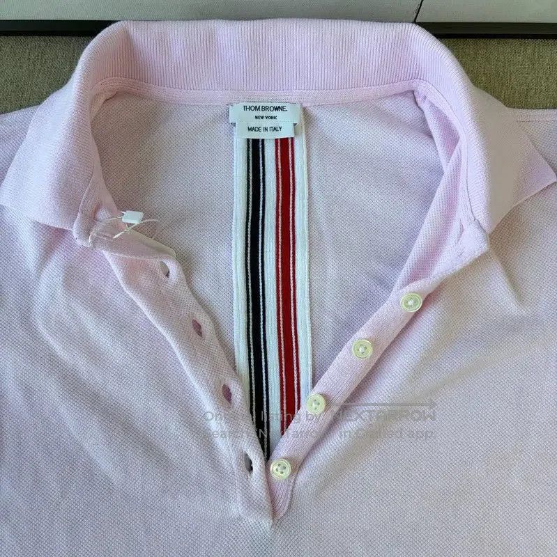 Thom Browne Thom Browne Pink Short-Sleeve T-Shirt . Size S / US 4 / IT 40 - 8 Thumbnail