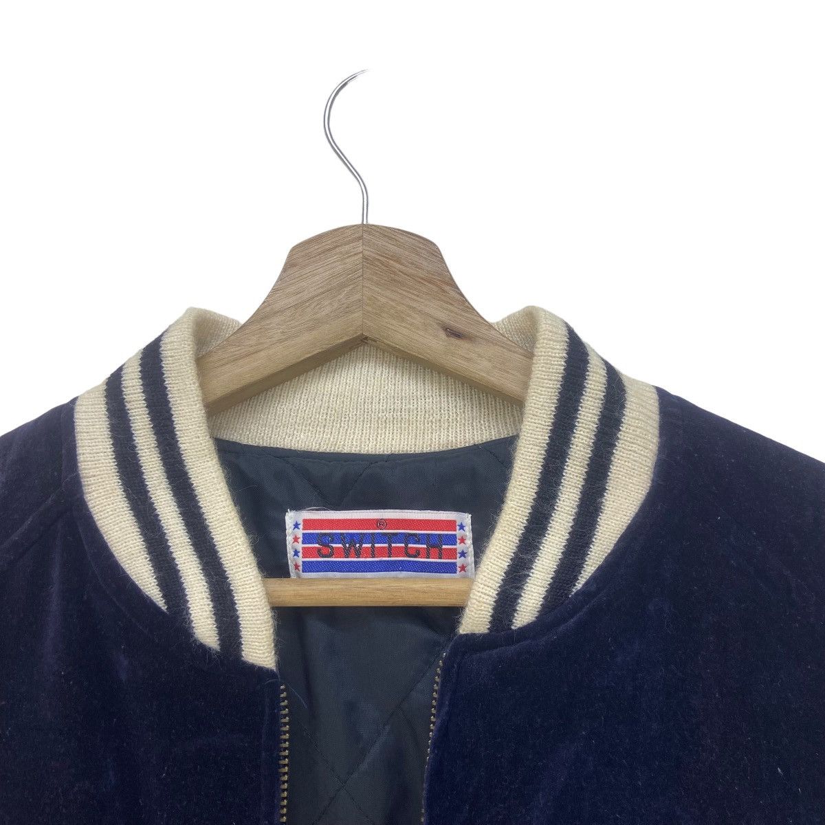 Japanese Brand Vintage Houston Navy Velvet Sukajan Souvenir Jacket Size US S / EU 44-46 / 1 - 23 Thumbnail