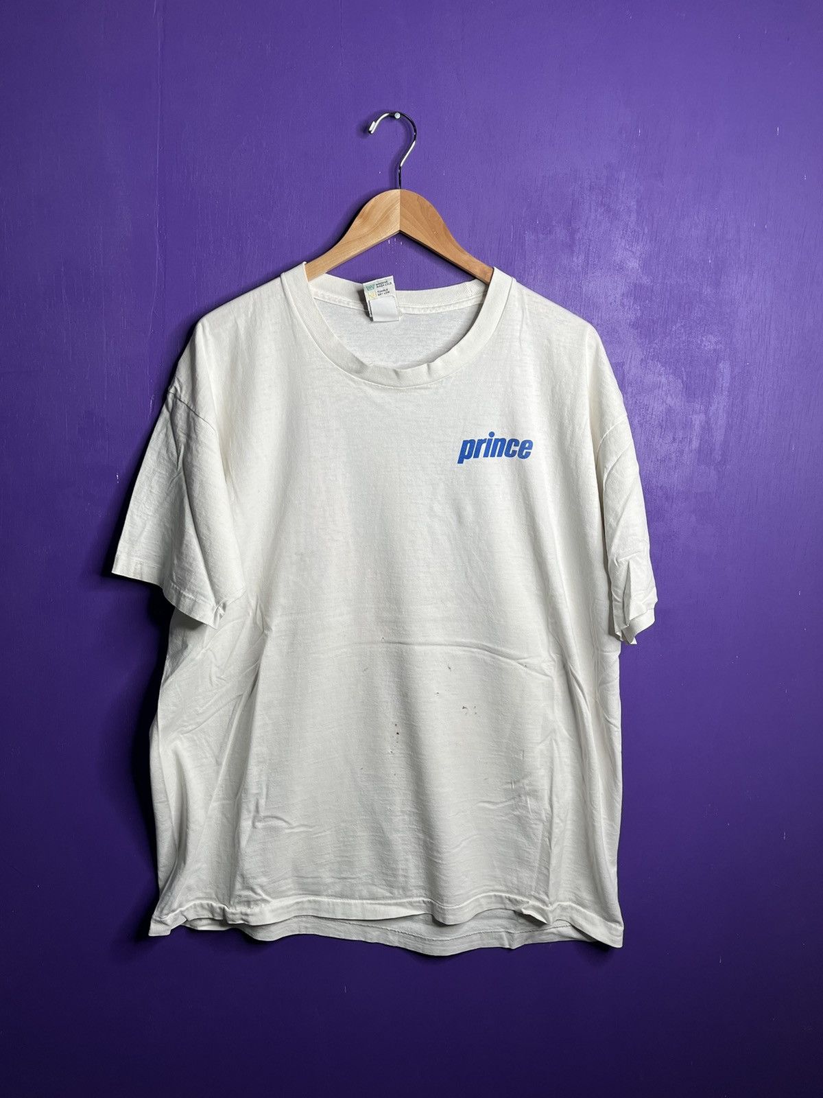 Prince Vintage 90s logo t-shirt Size US XL / EU 56 / 4 - 1 Thumbnail