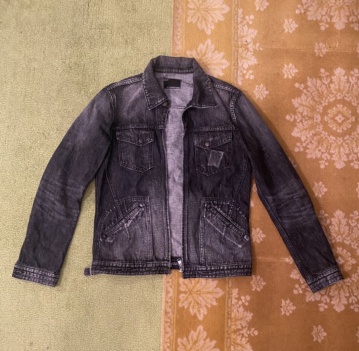 ☆NINE BULAZ LINE☆ クラッシュ DENIM JAKET 'L' Men's Number (N)ine Denim Jackets | Grailed