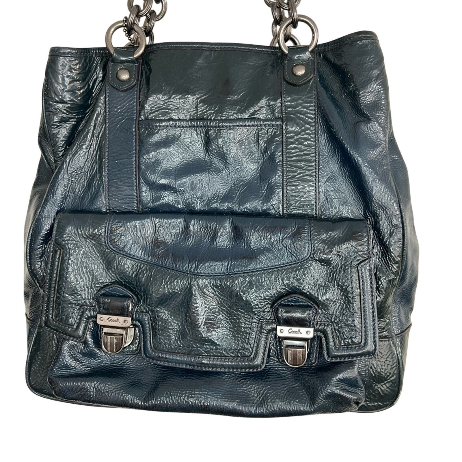 Coach Coach Vintage, Navy, Poppy Blue Hobo bag (G1169-18717) $435 Size ONE SIZE - 2 Thumbnail