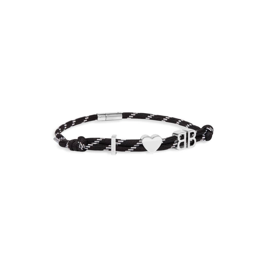 Balenciaga o1bcso1str1125 Size: OS / I <3 BB Choker in Black/Silver Size ONE SIZE - 1 Thumbnail