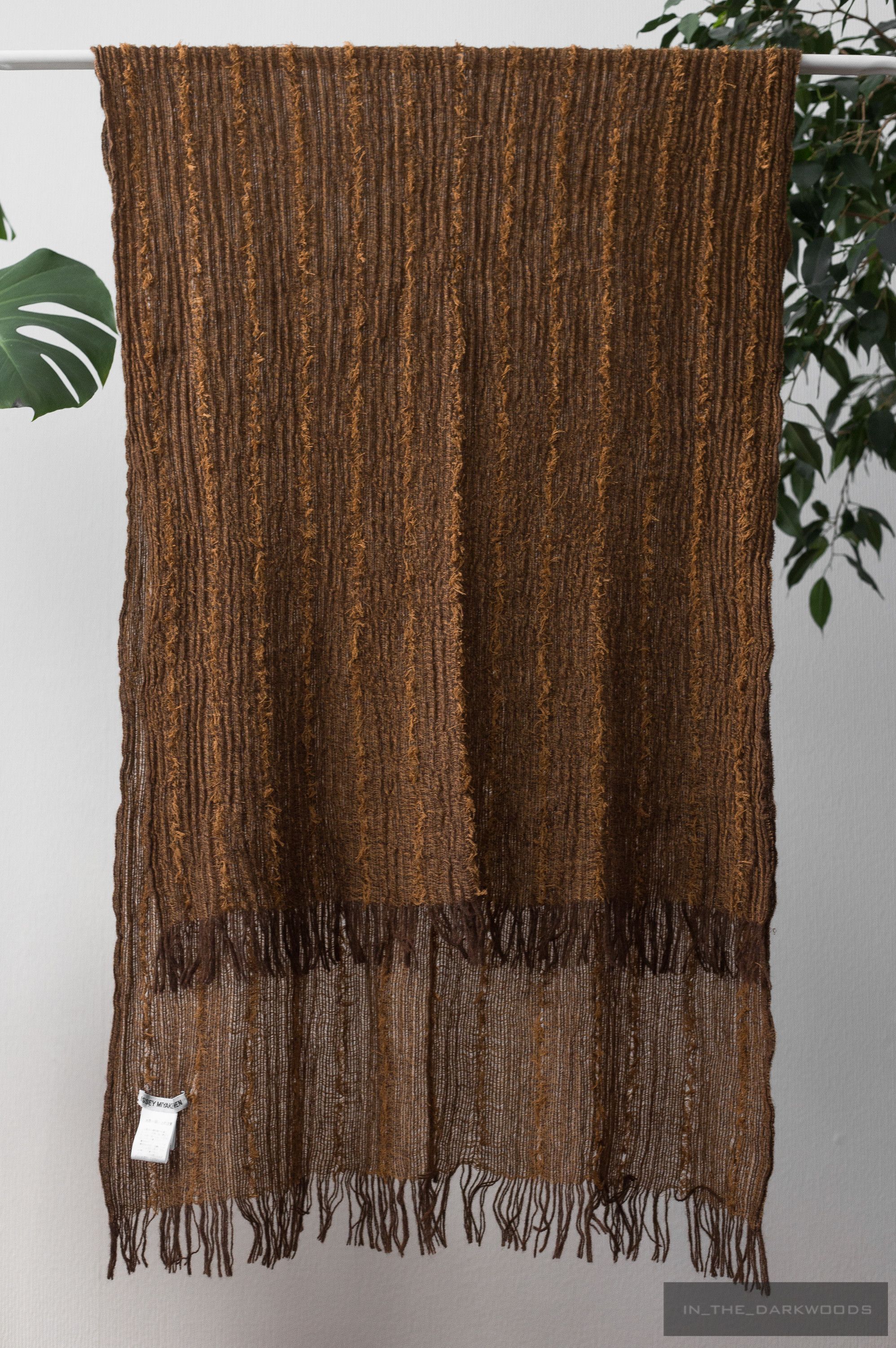 image of Issey Miyake Vintage Wool Scarf, Men's