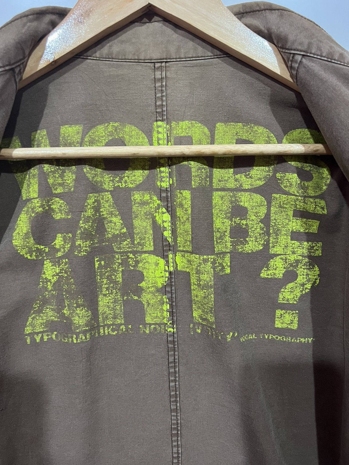 Japanese Brand 🔥 Typo Graphical Nois bondage rider jacket Size US S / EU 44-46 / 1 - 7 Thumbnail