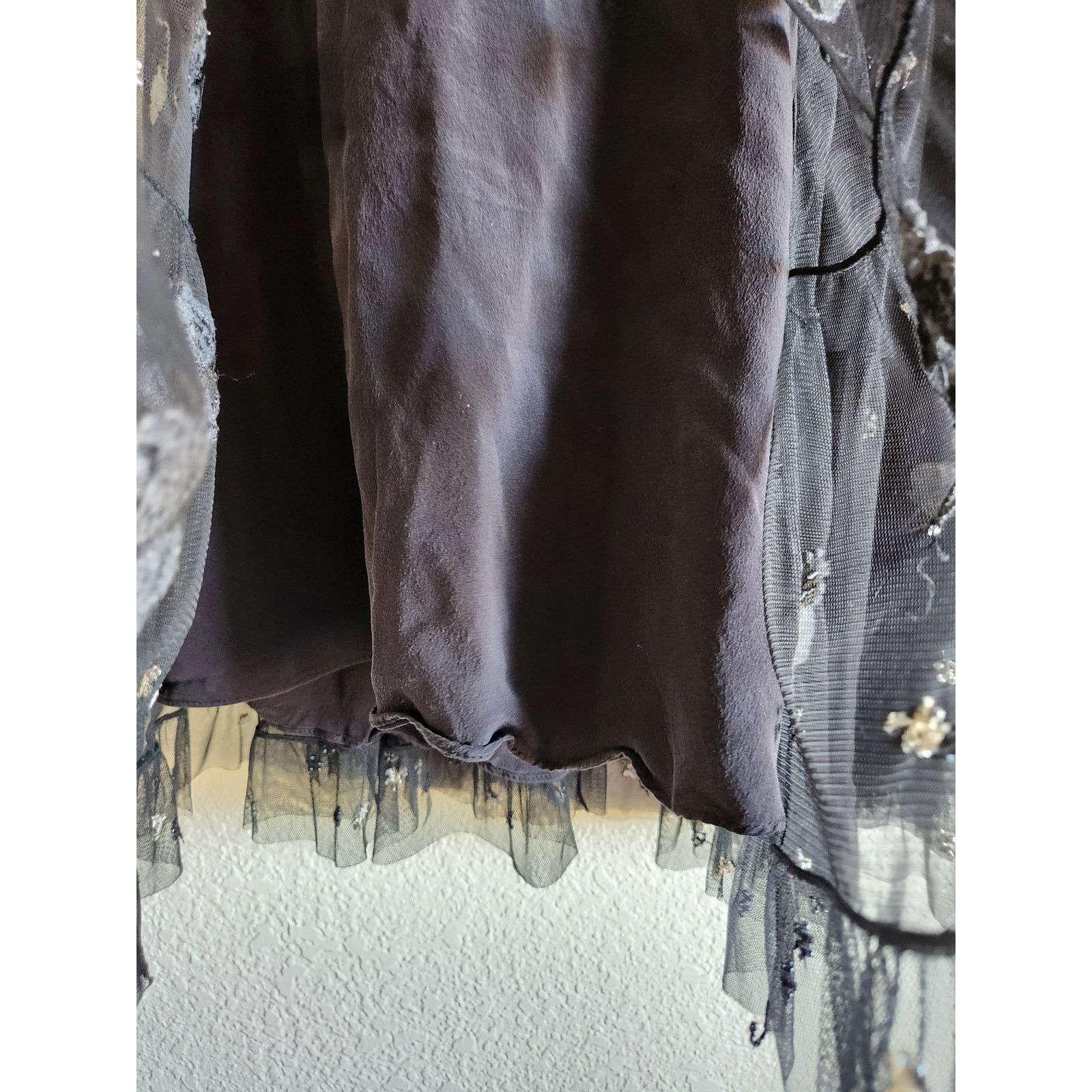 Bcbgmaxazria BCBG Maxazria Women's Beaded Skirt-Sm Size 26" / US 2 / IT 38 - 4 Thumbnail