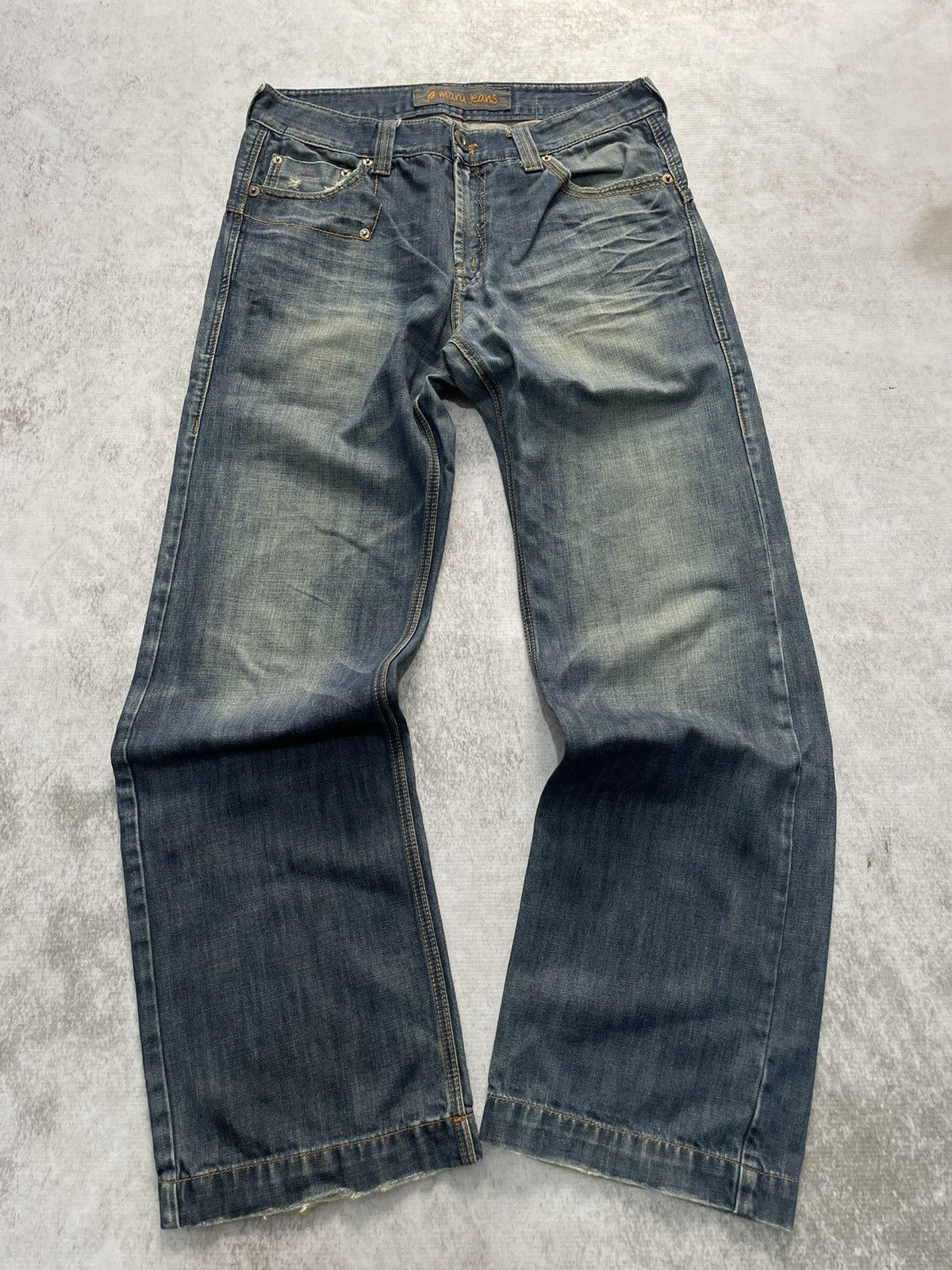 00s archive L.G.B. LAZY WOLF DENIM pants