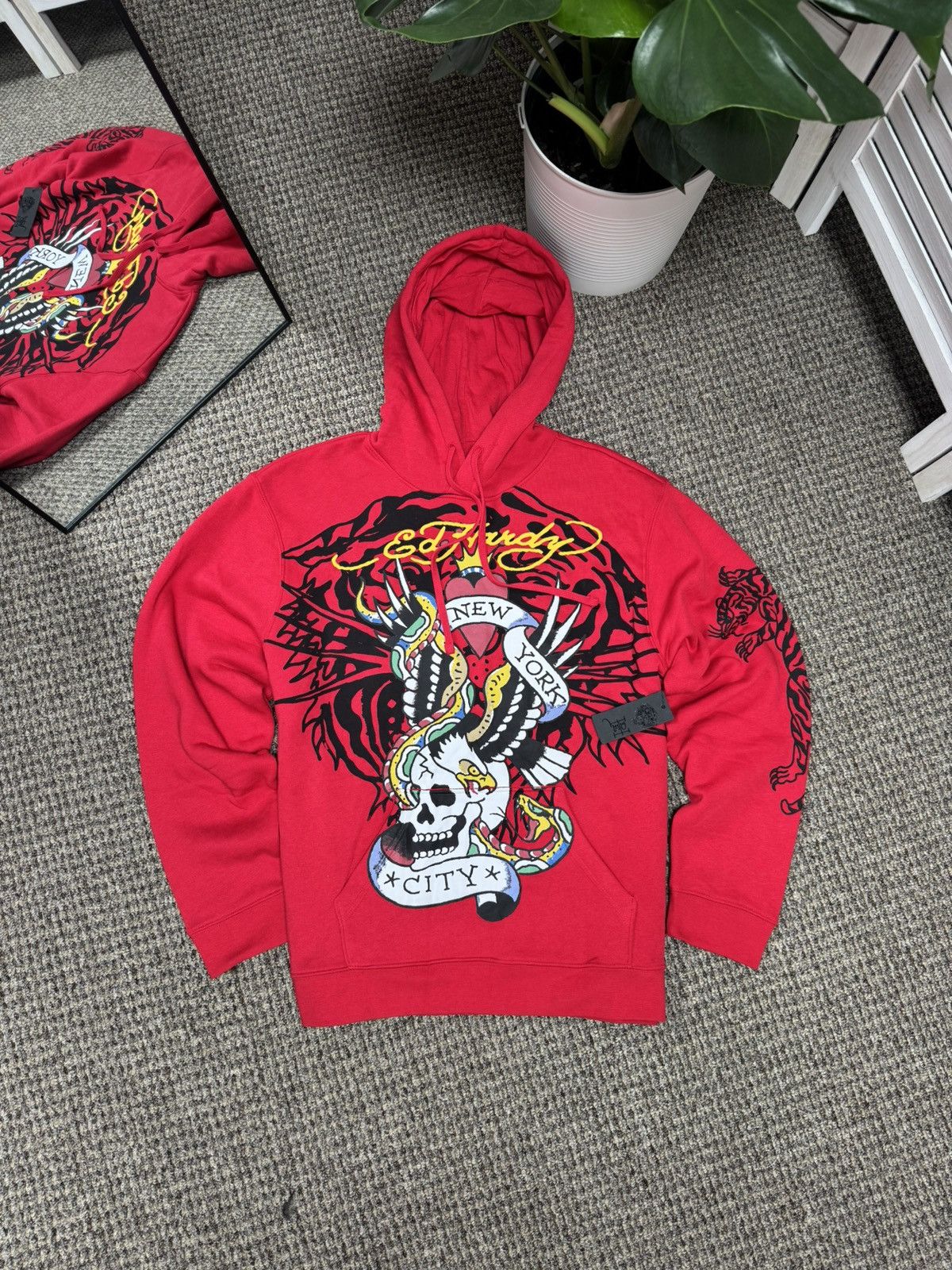 Ed Hardy Men’s Hoodie Ed Hardy Rare Casual Size US XL / EU 56 / 4 - 3 Thumbnail