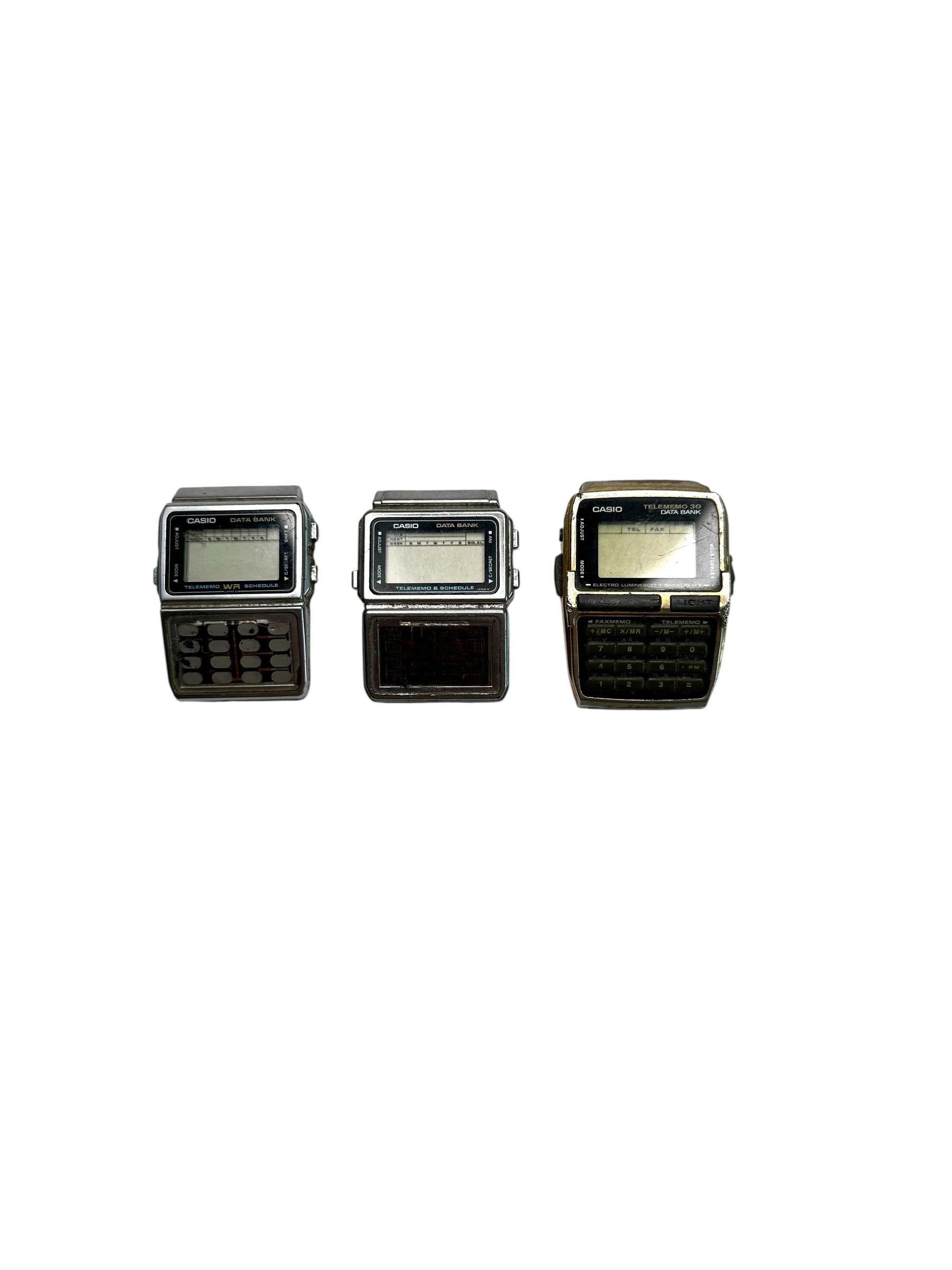 Set of 3 Casio DBC Watches