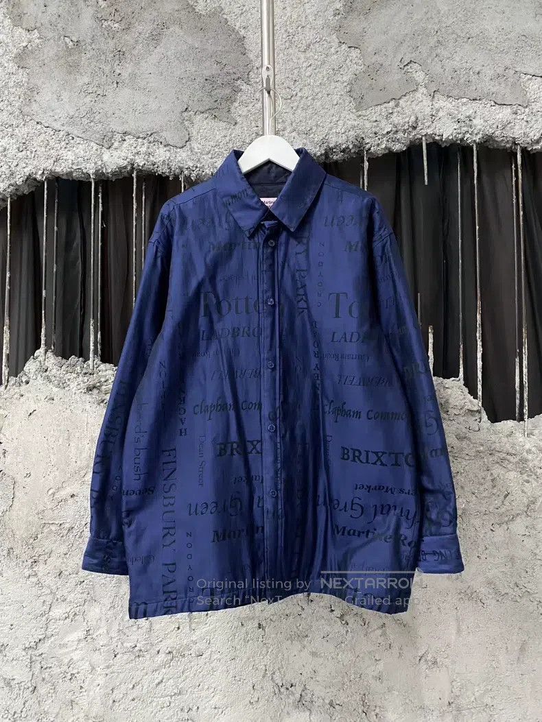 Martine Rose Martine Rose Dark pattern mother's cotton jacket jacket Size US XS / EU 42 / 0 - 1 Thumbnail