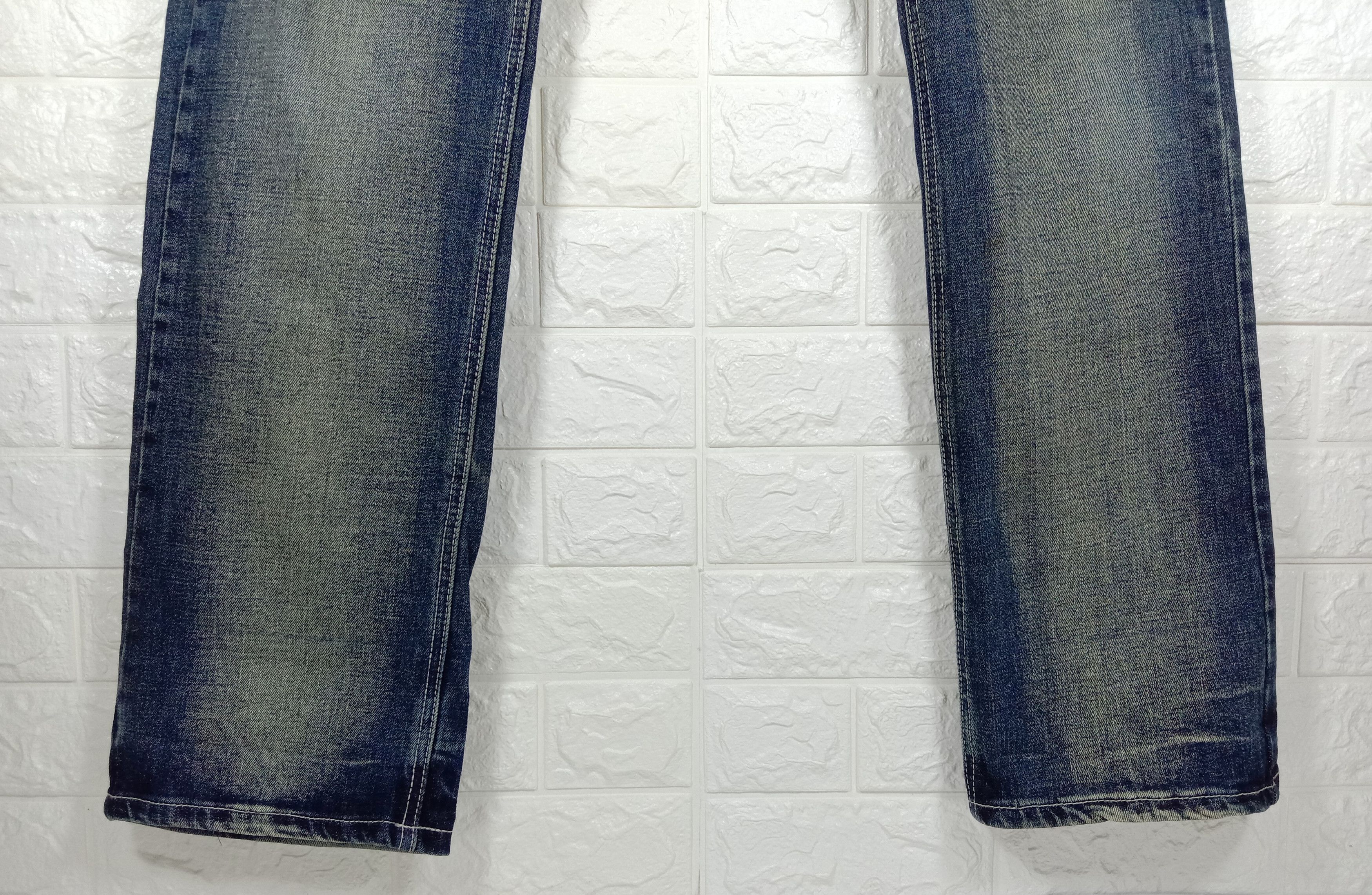 Sean John Sean John Big Logo Distressed Design Jeans Rusty Blue Denim Size US 34 / EU 50 - 4 Thumbnail