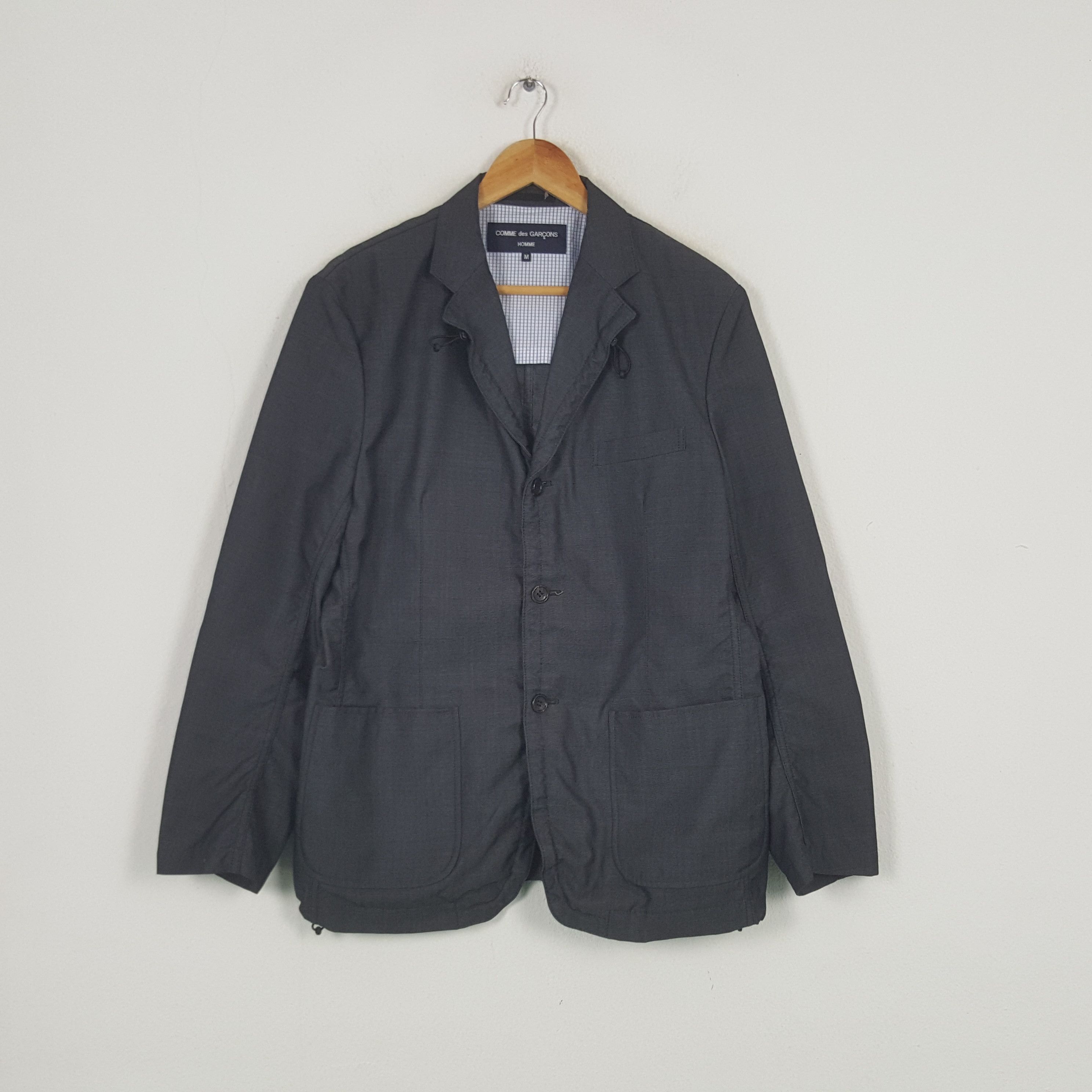 Comme des Garcons Homme Vintage Comme des Garcons Homme Japan Blazer Jacket C282N28 Size US M / EU 48-50 / 2 - 1 Thumbnail